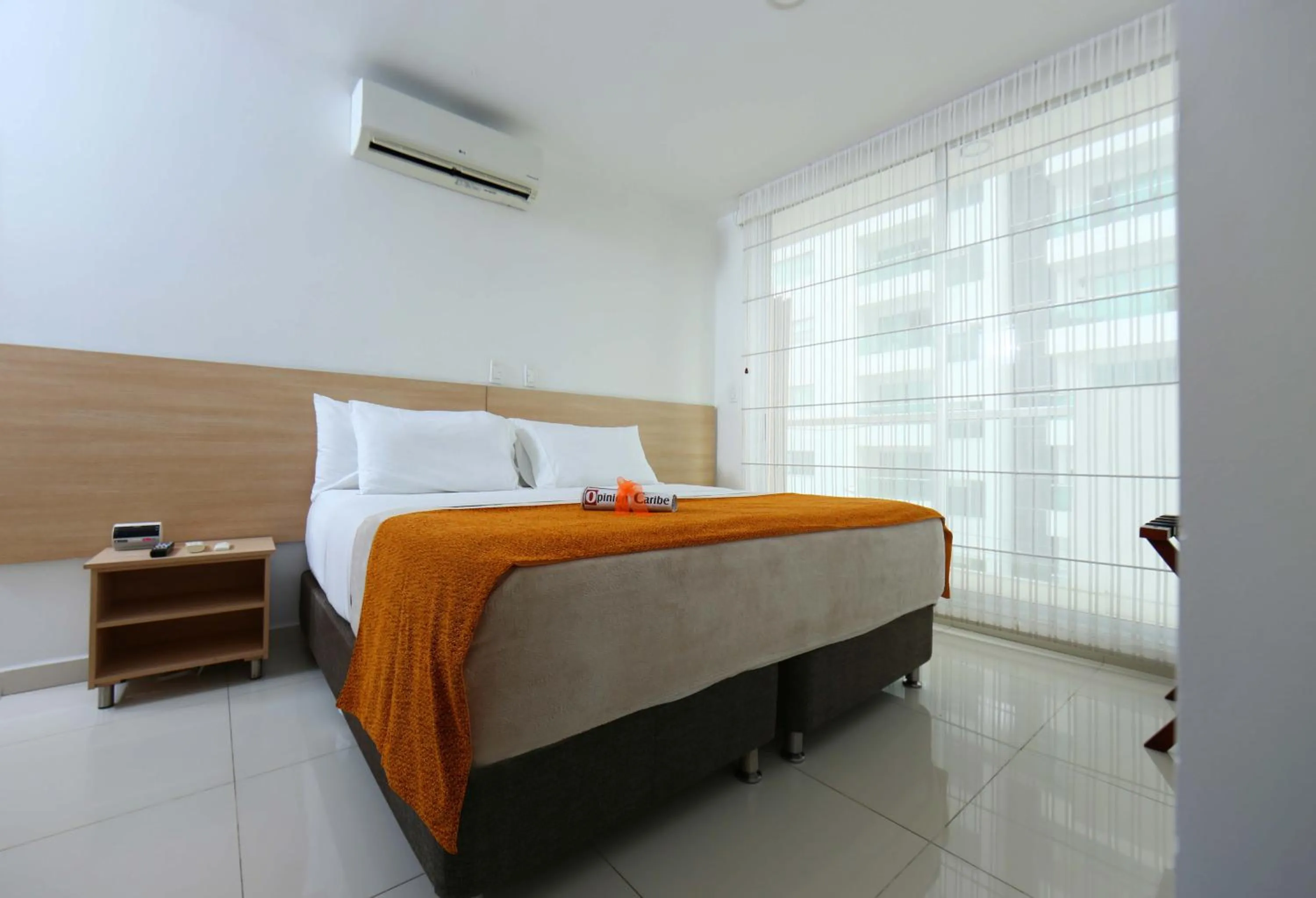 Bed in Hotel Cabreromar