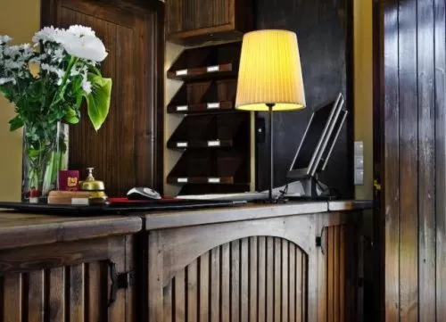 Lobby or reception in Hotel La Garapa