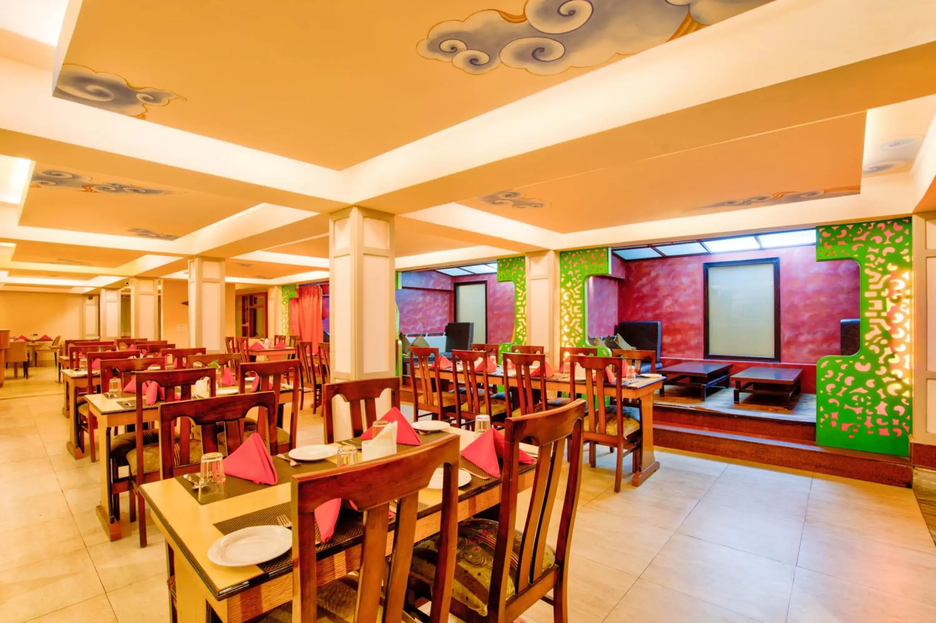 Restaurant/Places to Eat in Summit Ttakshang Residency Hotel & Spa