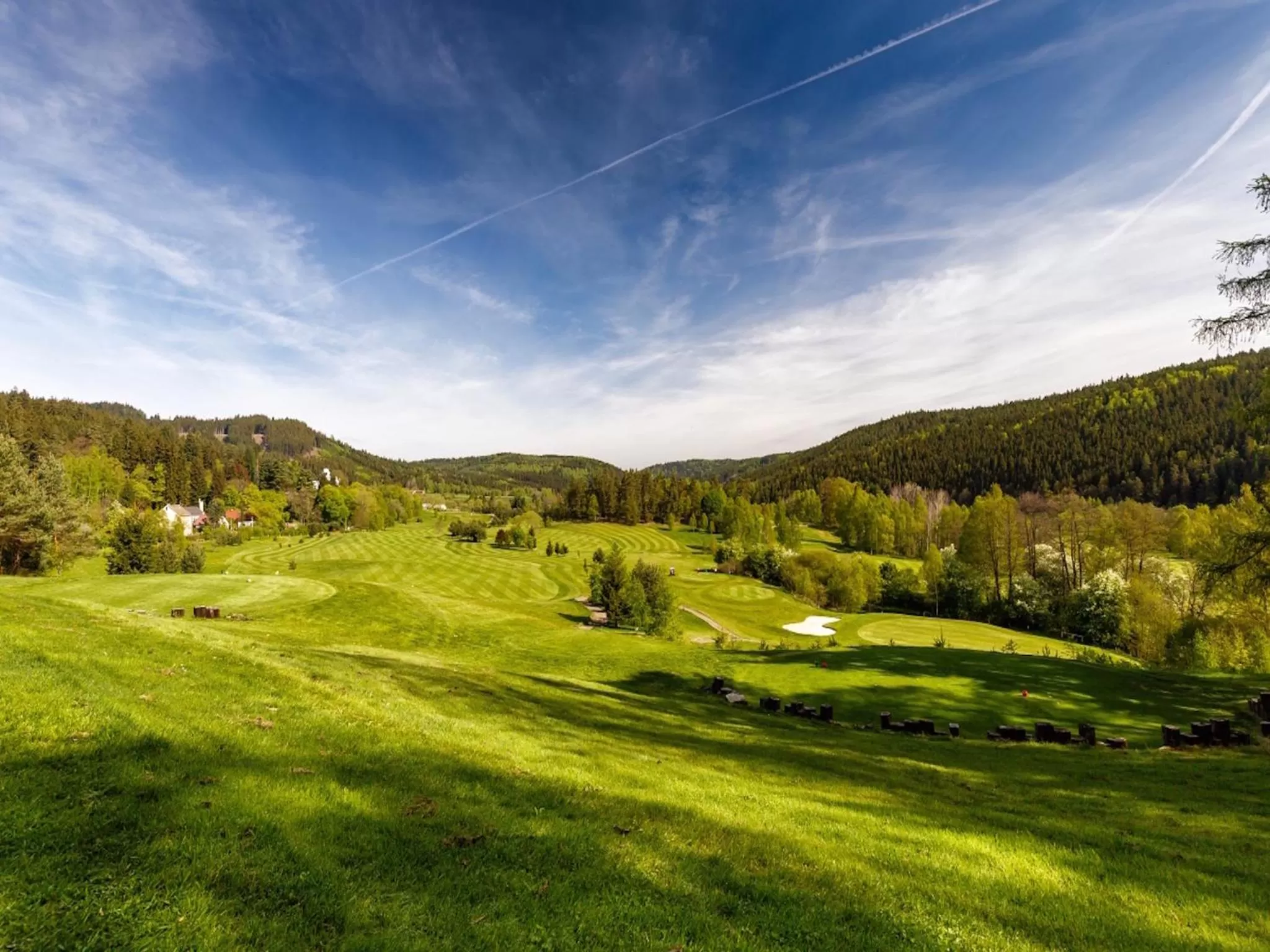 Golfcourse in Cihelny Golf & Wellness Resort