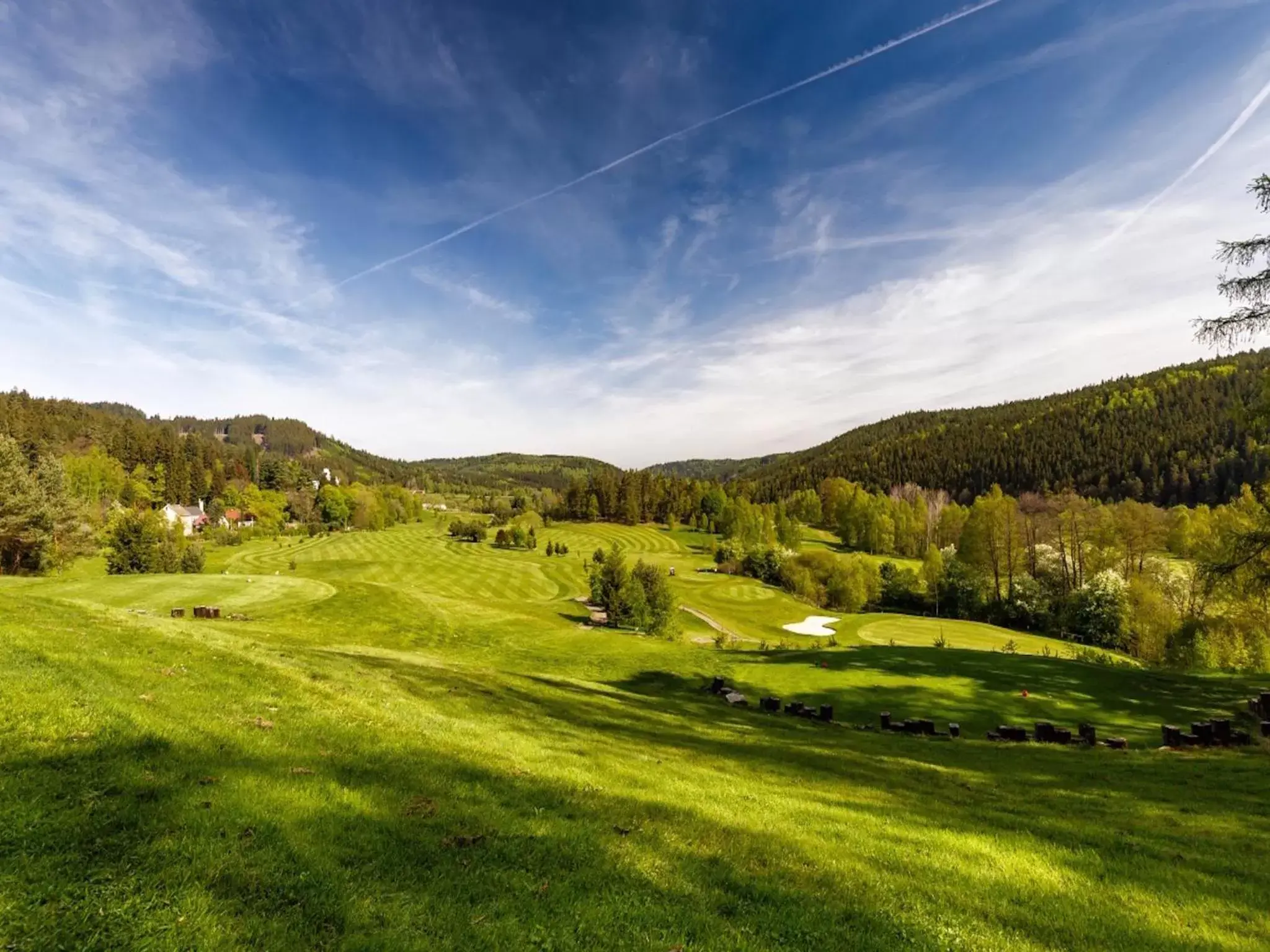Golfcourse, Natural Landscape in Cihelny Golf & Wellness Resort