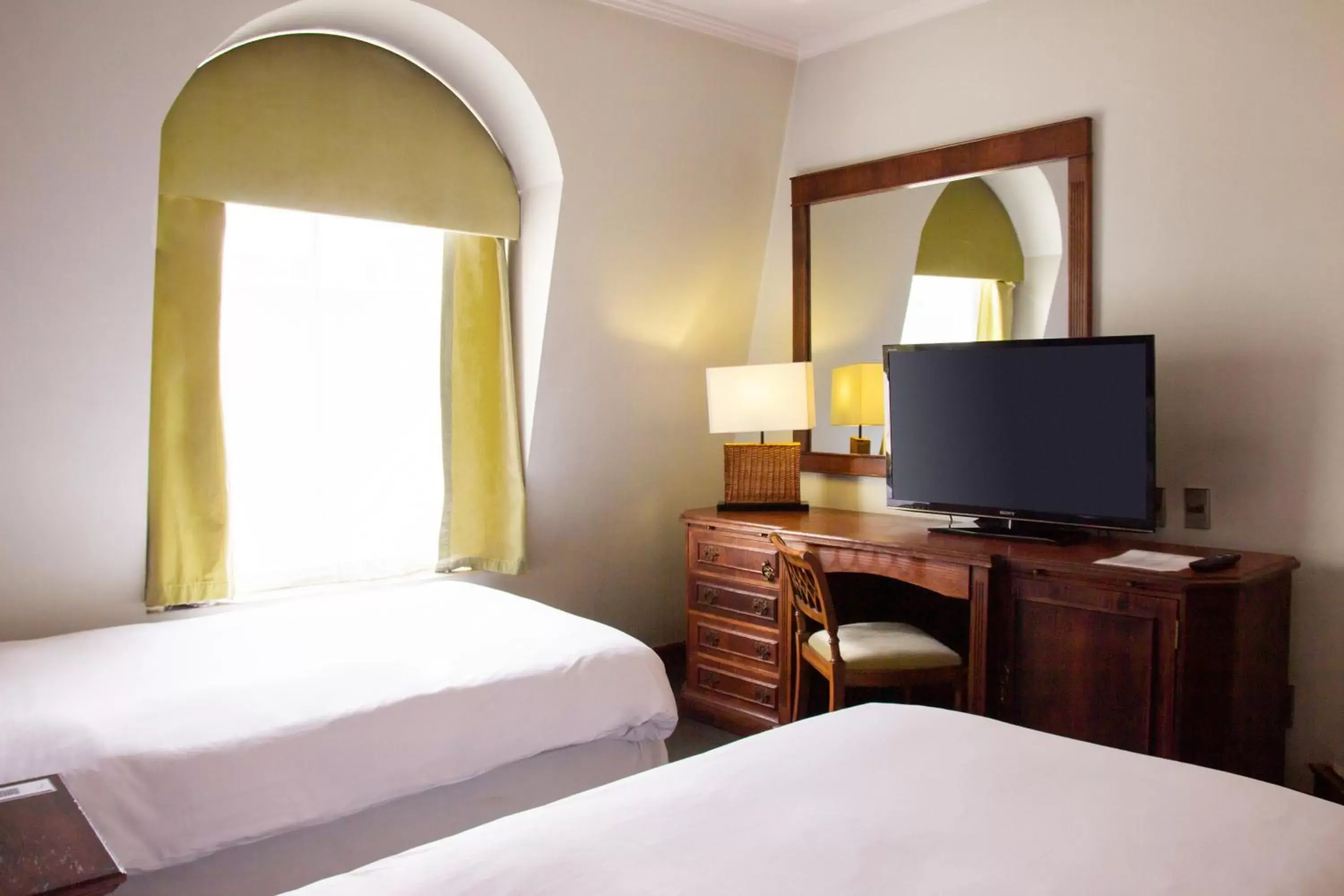 Decorative detail, Bed in Hotel Fundador