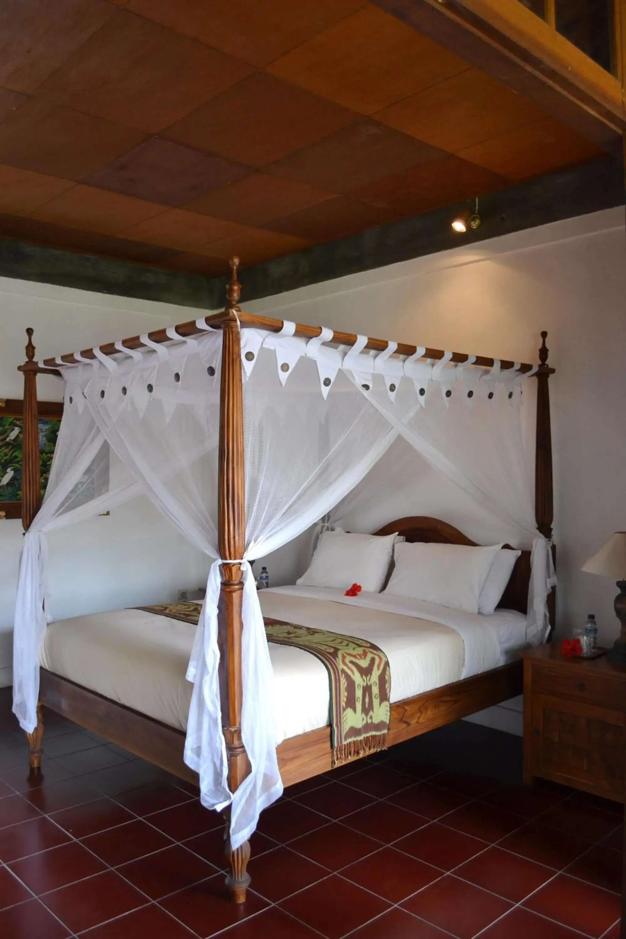 Bed in Hotel Bunga Permai