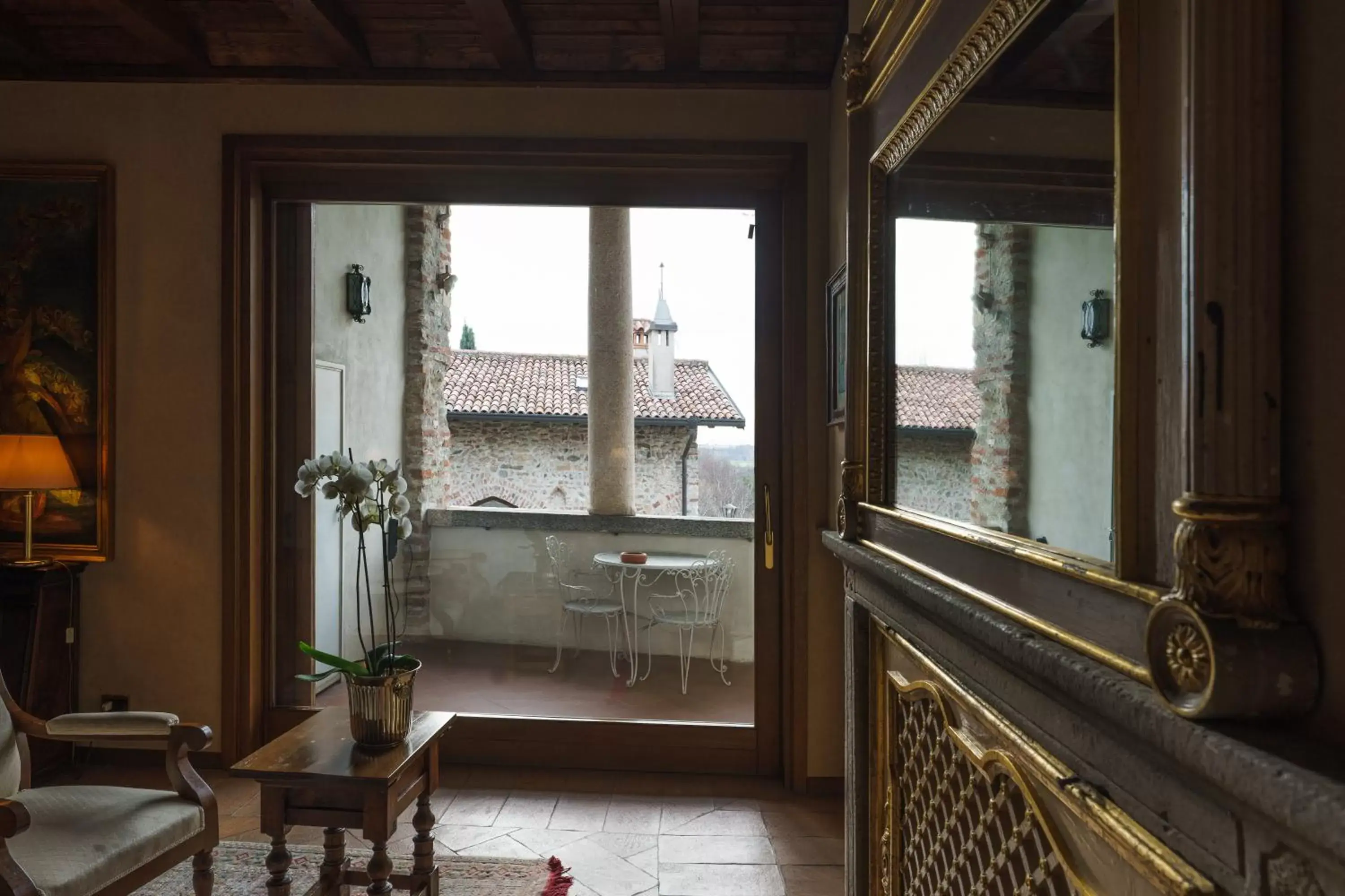 Balcony/Terrace in Castello di Cernusco Lombardone