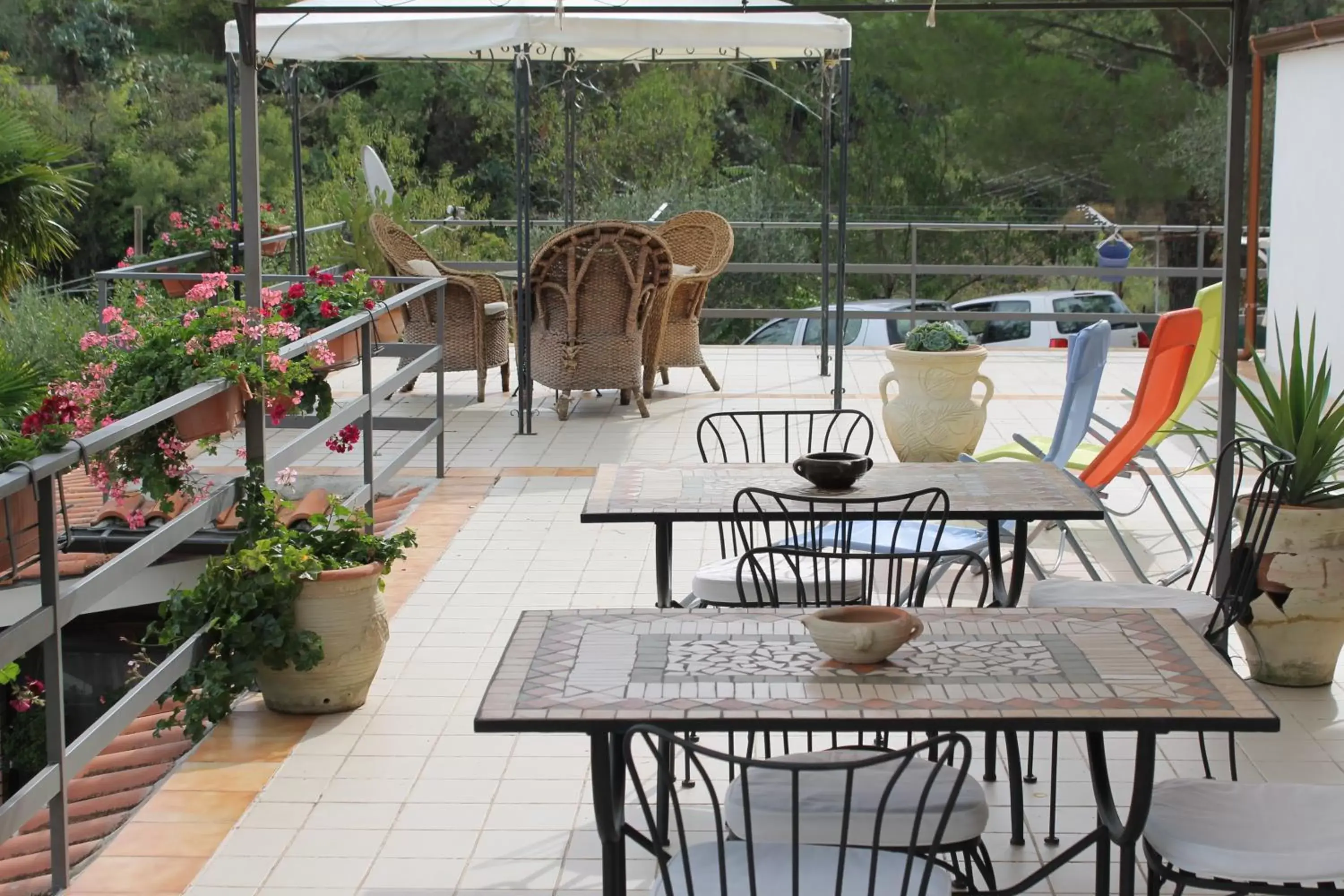 Balcony/Terrace, Patio/Outdoor Area in B&B Villa Letizia
