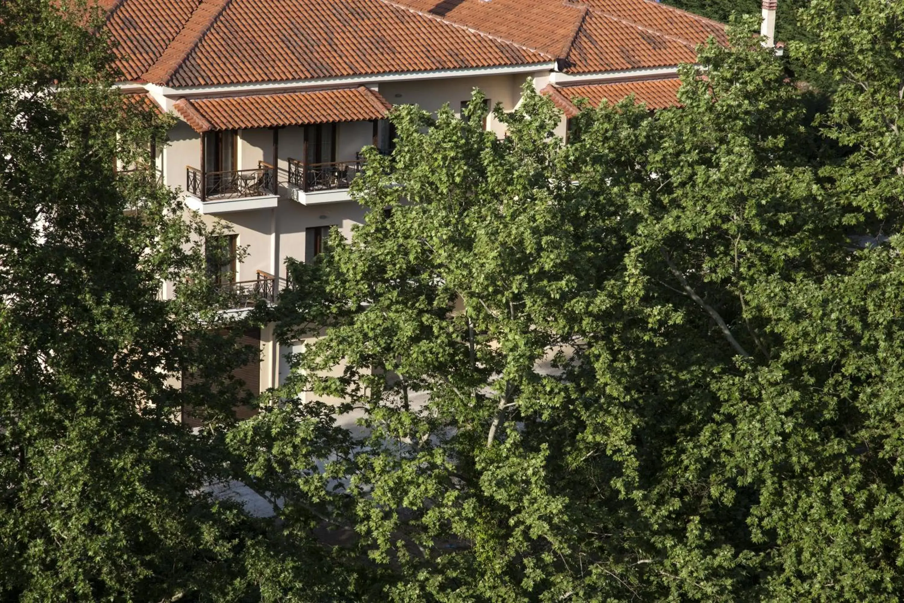 Bird's eye view, Property Building in Hotel Meteoritis