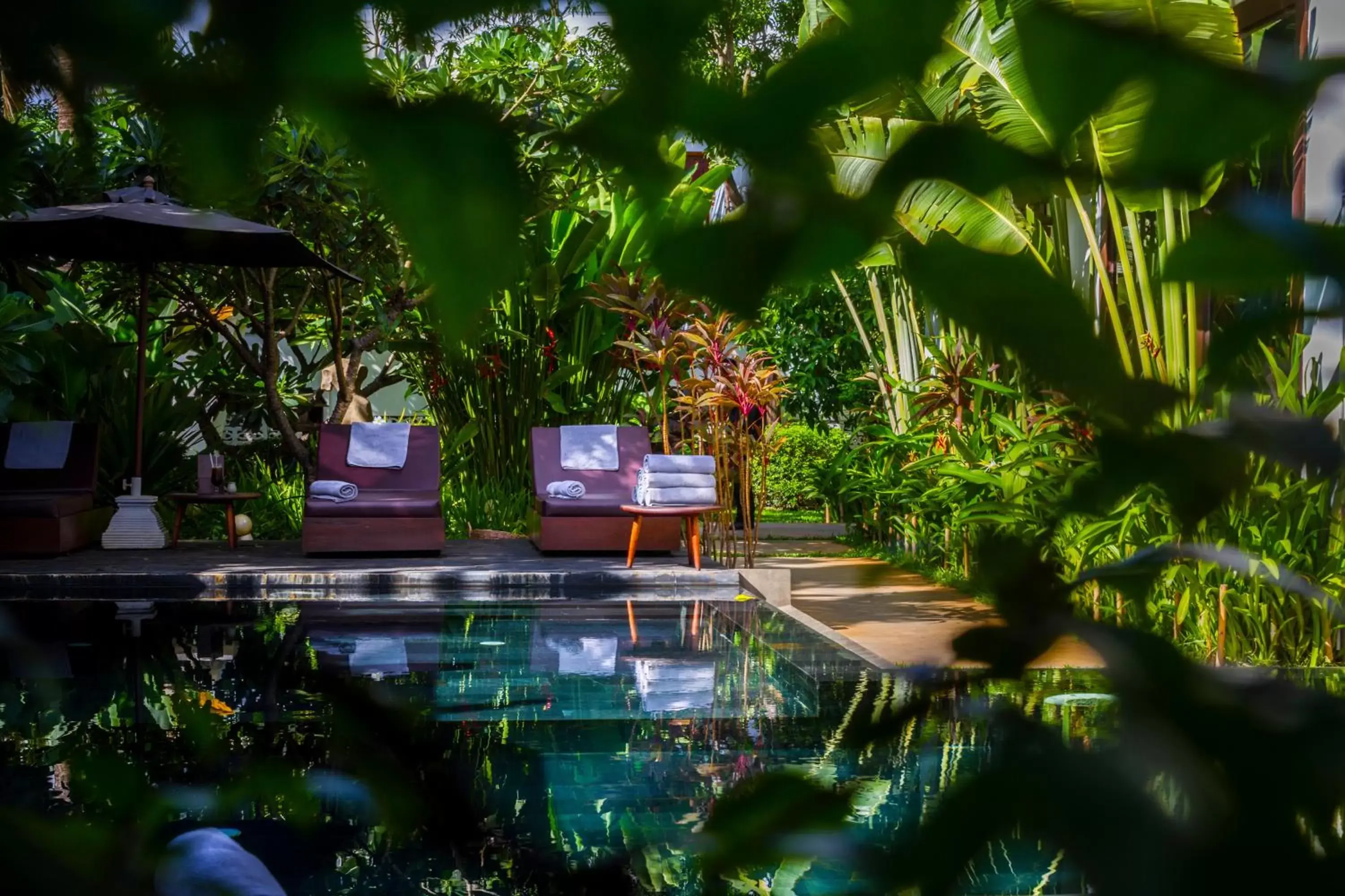 Garden view, Swimming Pool in Sokkhak Boutique Resort & Spa