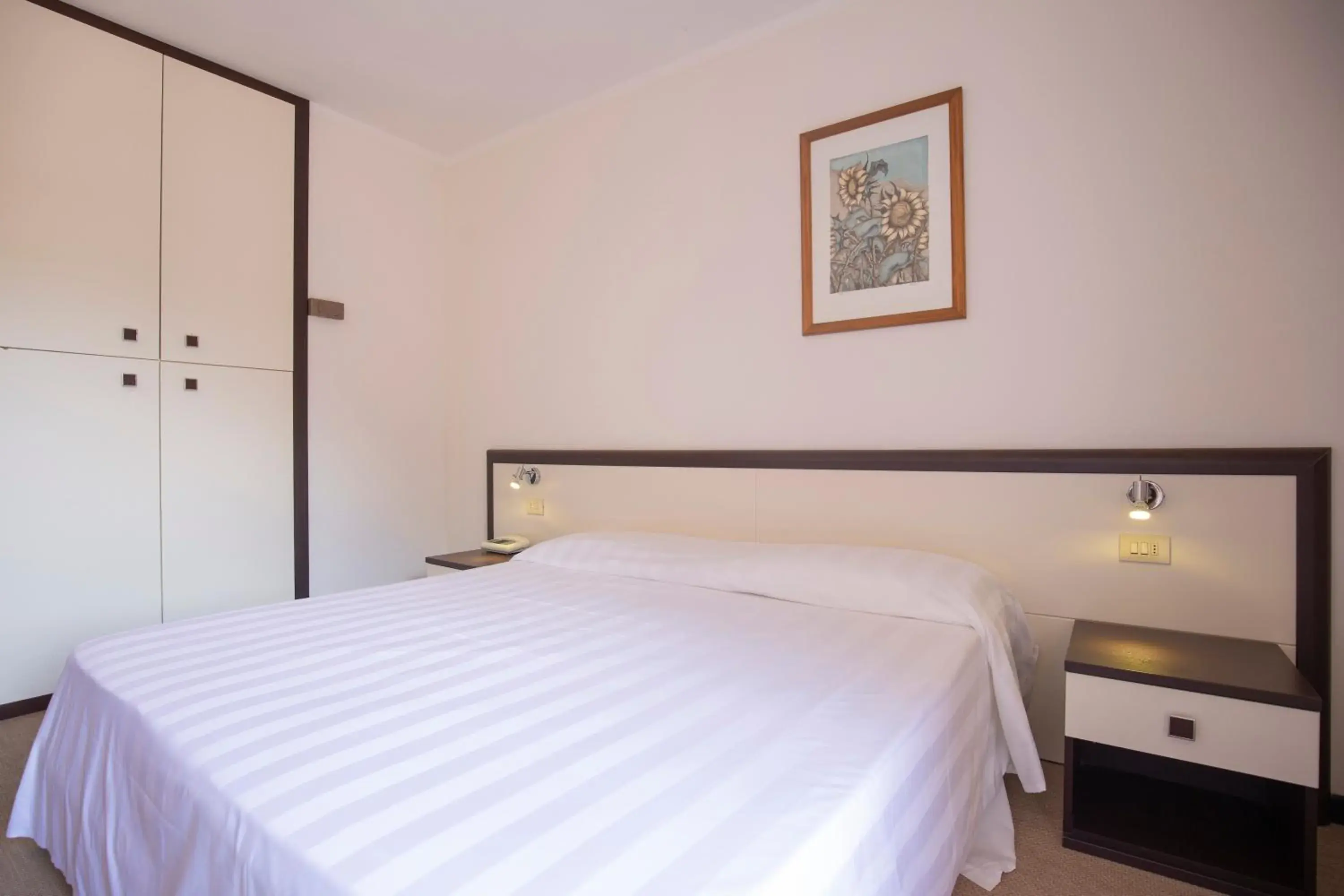 Bed in Hotel Fabricia