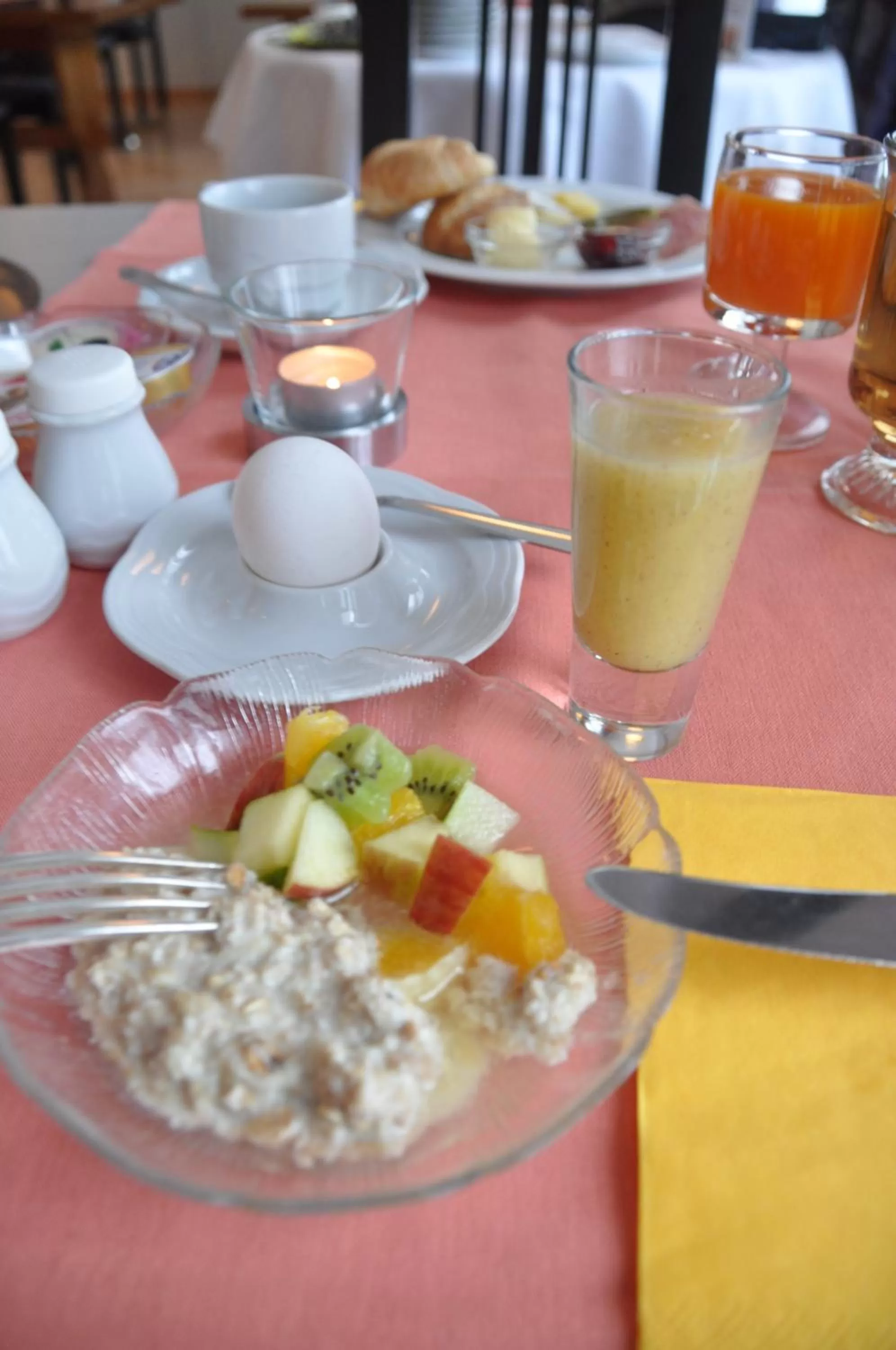 Buffet breakfast in Hotel Engelberg "mein Trail Hotel"