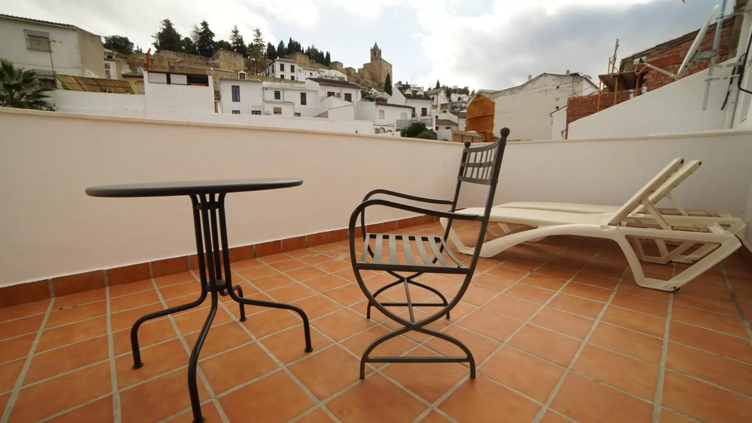 Balcony/Terrace in Hotel Infante Antequera