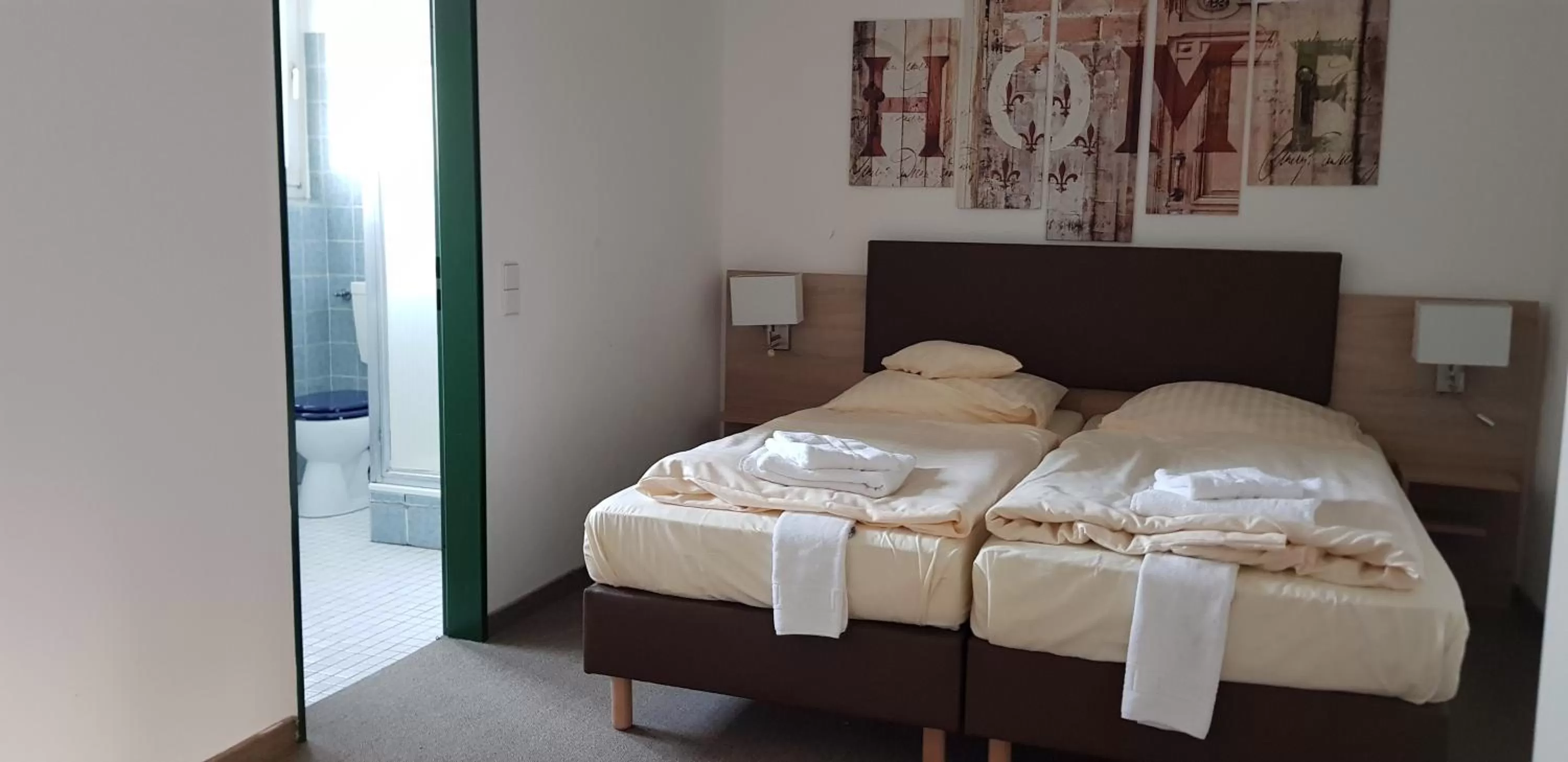 Bed in Akzent Hotel Gut Höing