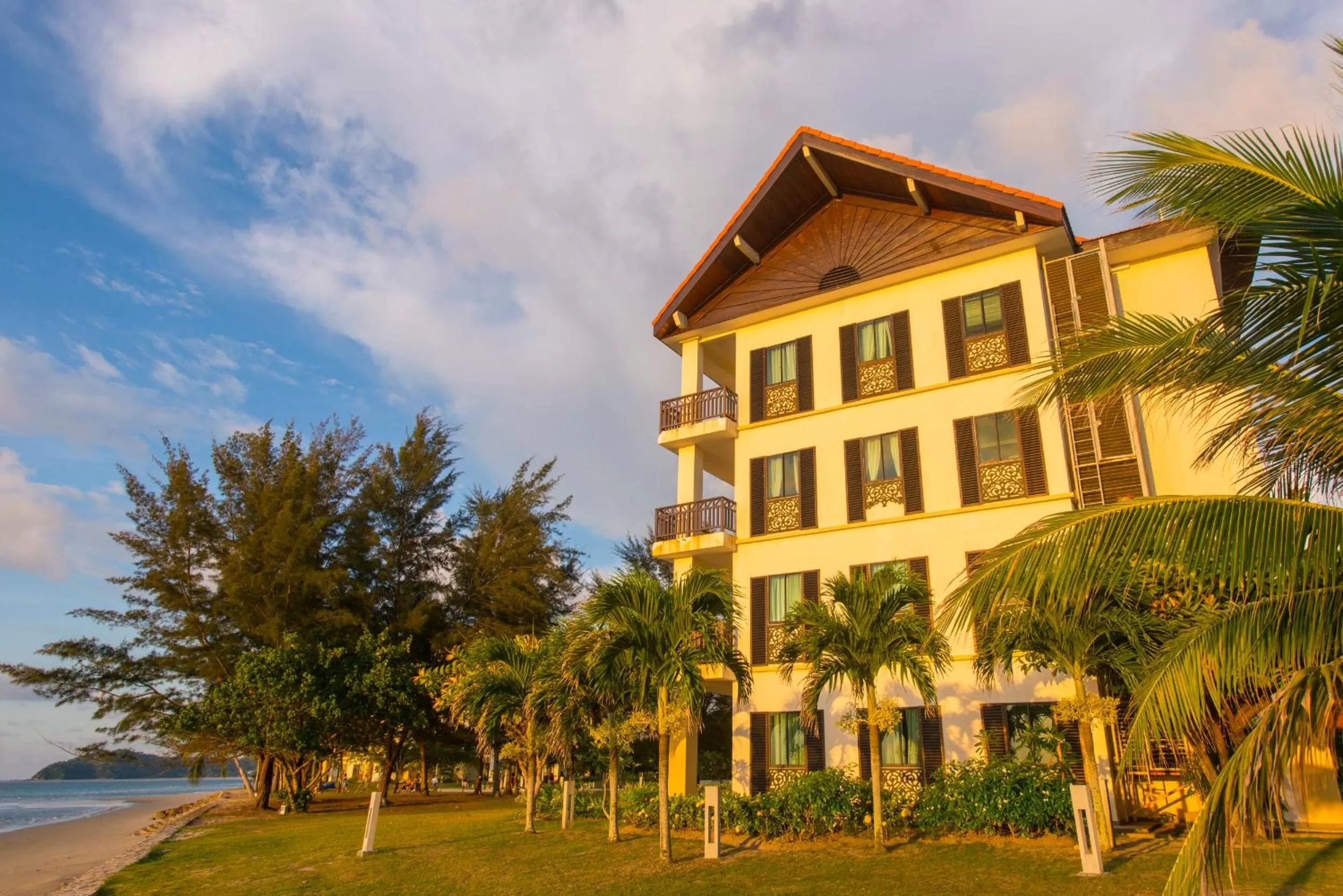 Natural landscape in Sabah Beach Villas & Suites