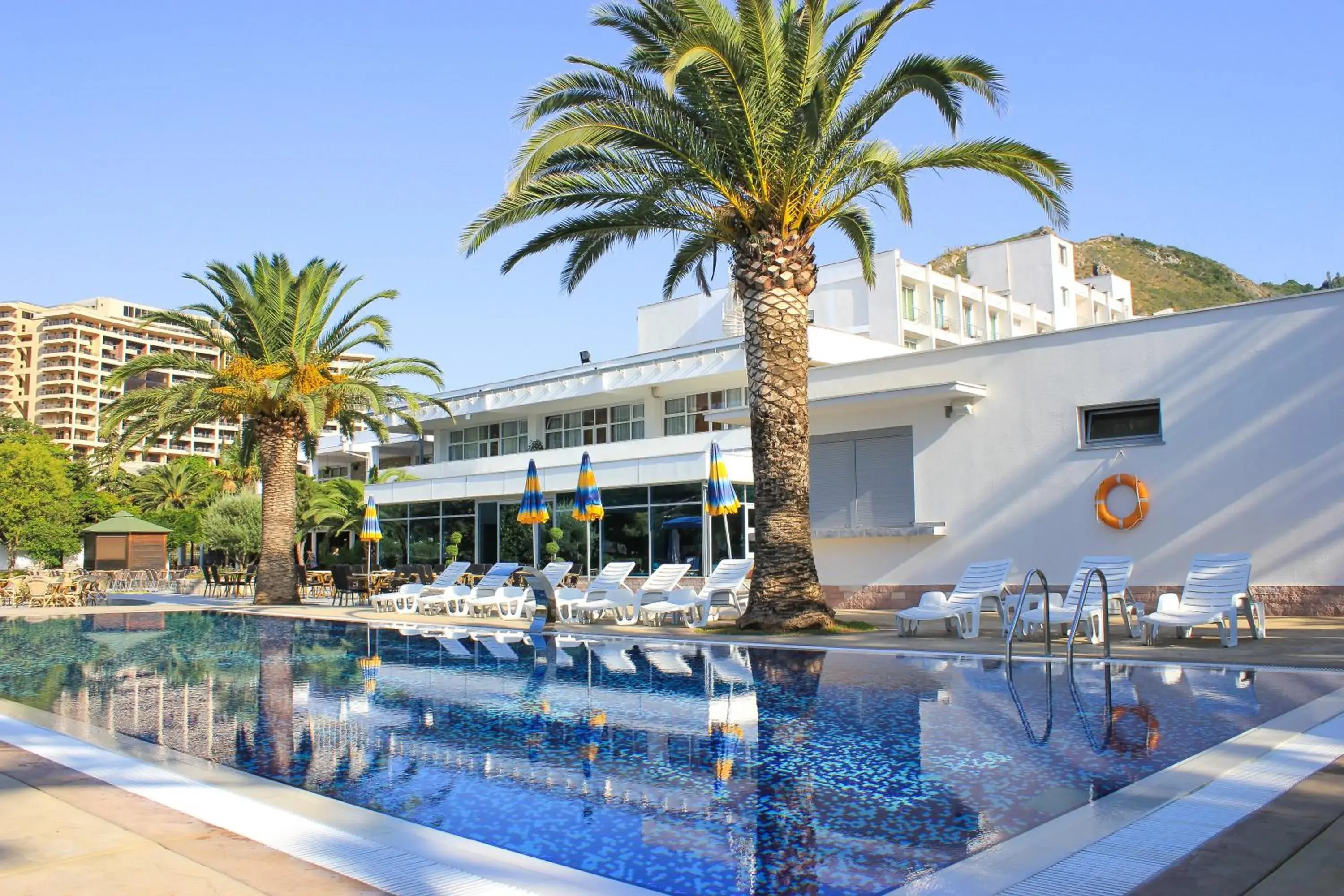 Swimming pool, Property Building in Montenegro Beach Resort