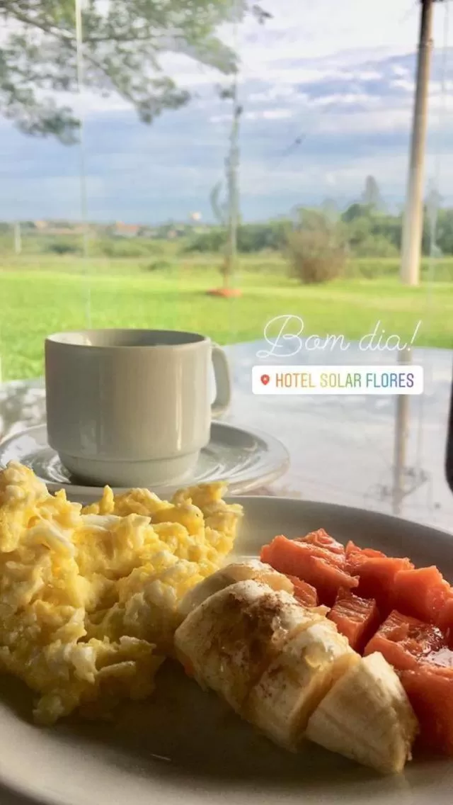 Breakfast in Hotel Solar Flores