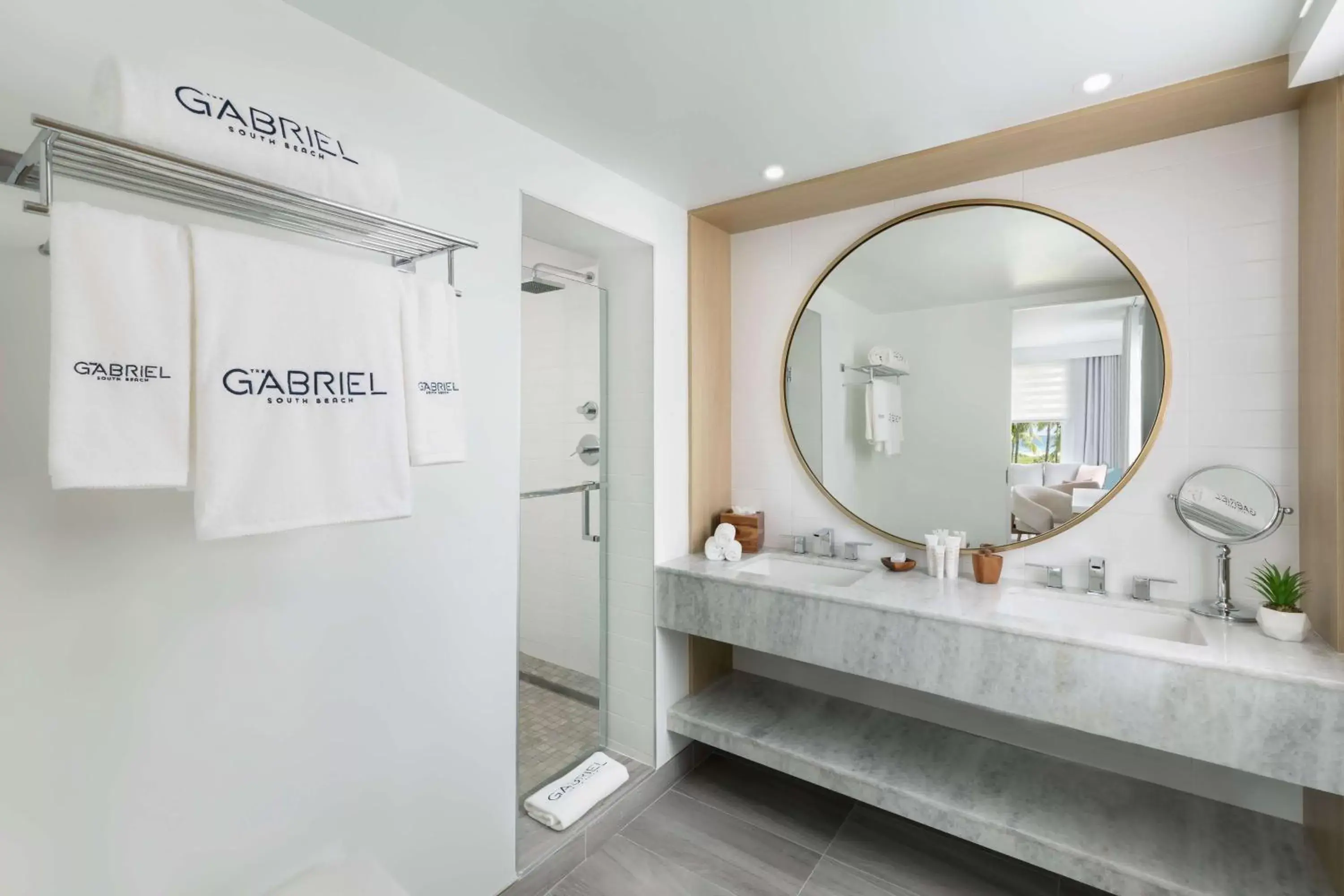 Bathroom in The Gabriel Miami South Beach, Curio Collection by Hilton