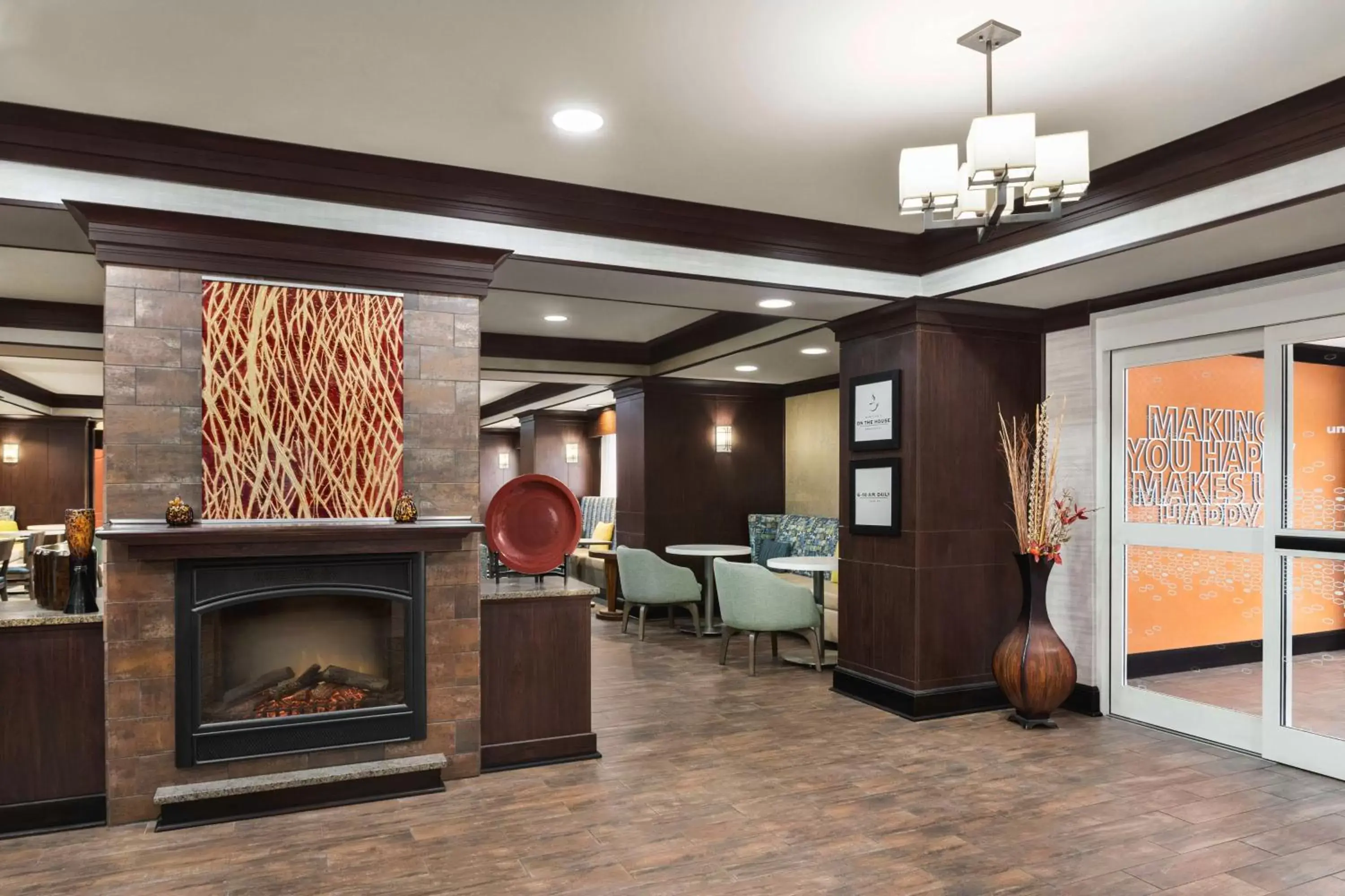 Lobby or reception in Hampton Inn New Albany