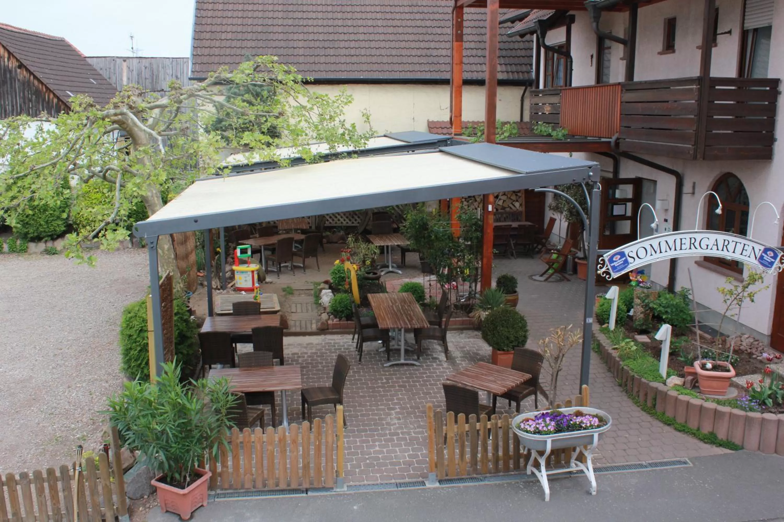Balcony/Terrace in Gasthof Weißes Roß