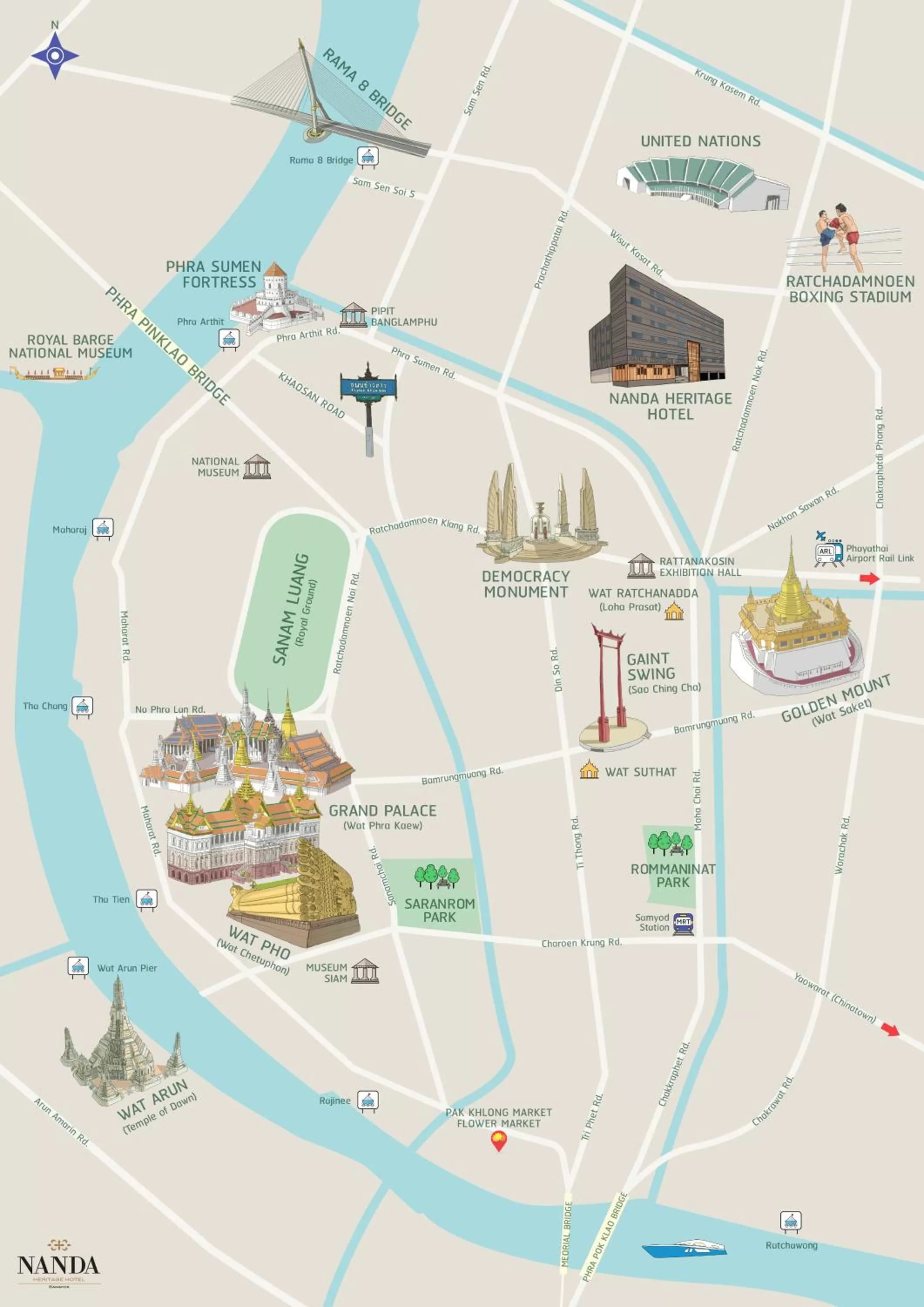 Property logo or sign in Nanda Heritage Hotel