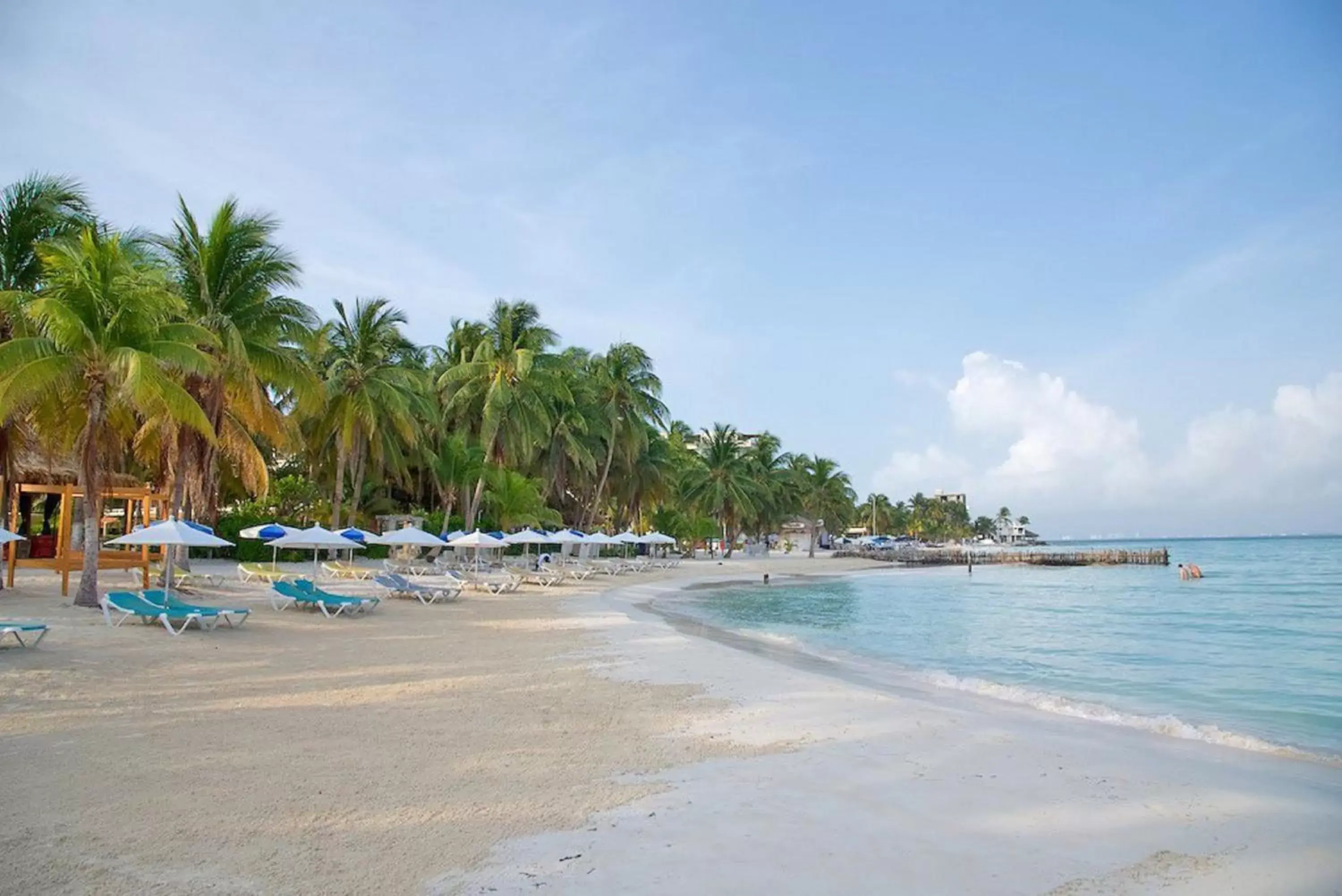 Beach in Cabanas Maria Del Mar