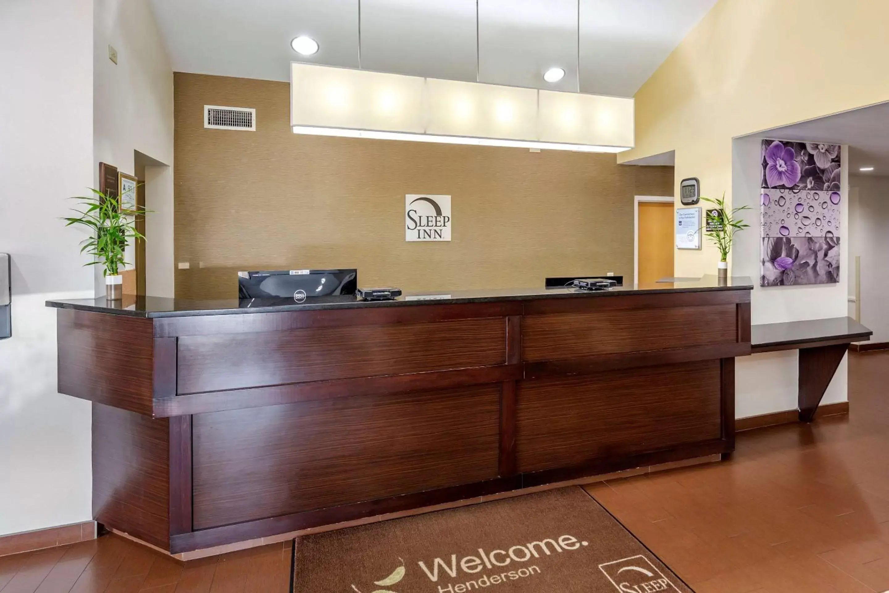 Lobby or reception in Sleep Inn Henderson I-85 Lobby or reception in Sleep Inn Henderson I-85