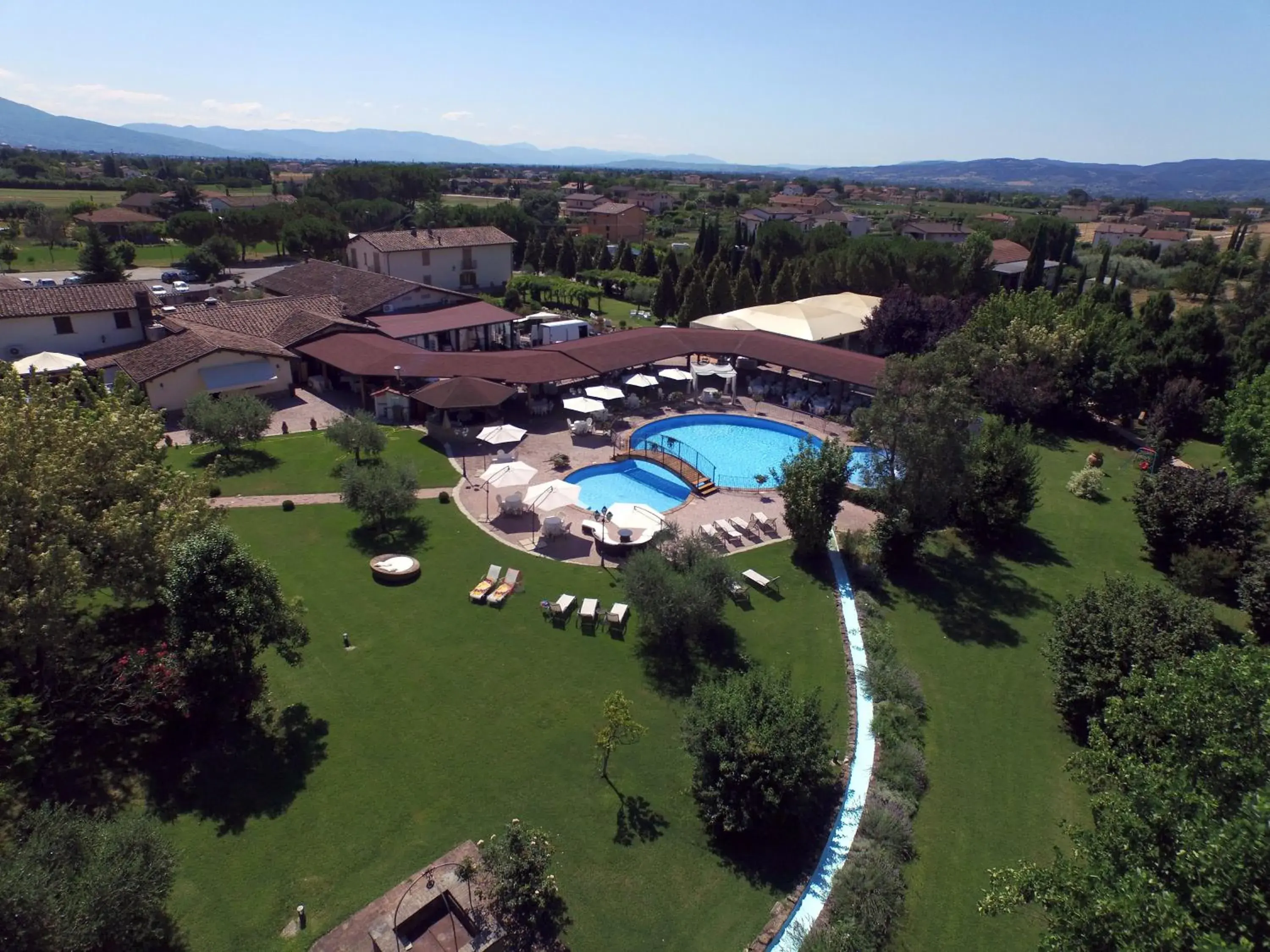 Bird's eye view, Bird's-eye View in Relais Madonna di Campagna