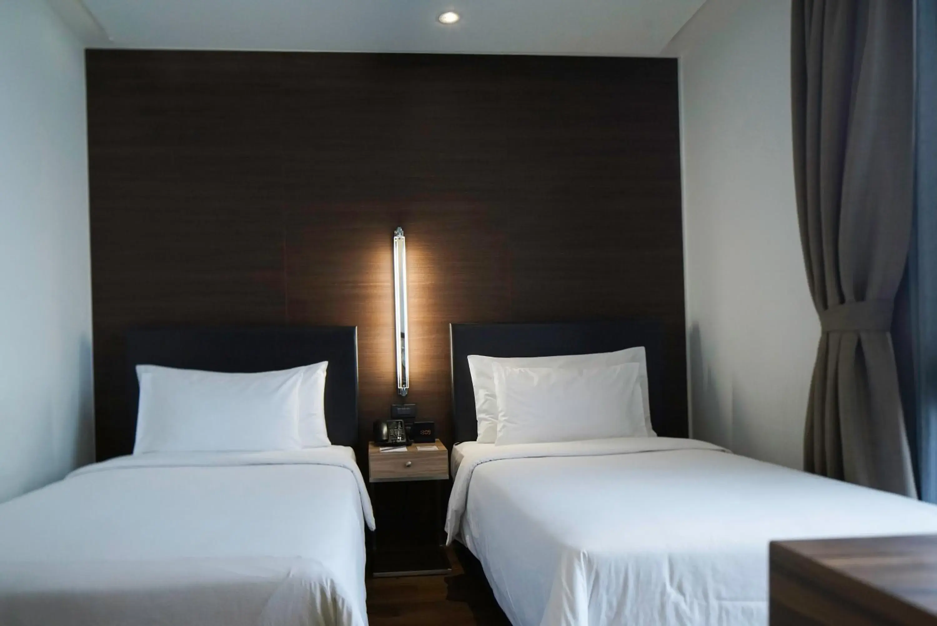 Bed in LiT BANGKOK Residence - SHA Extra Plus