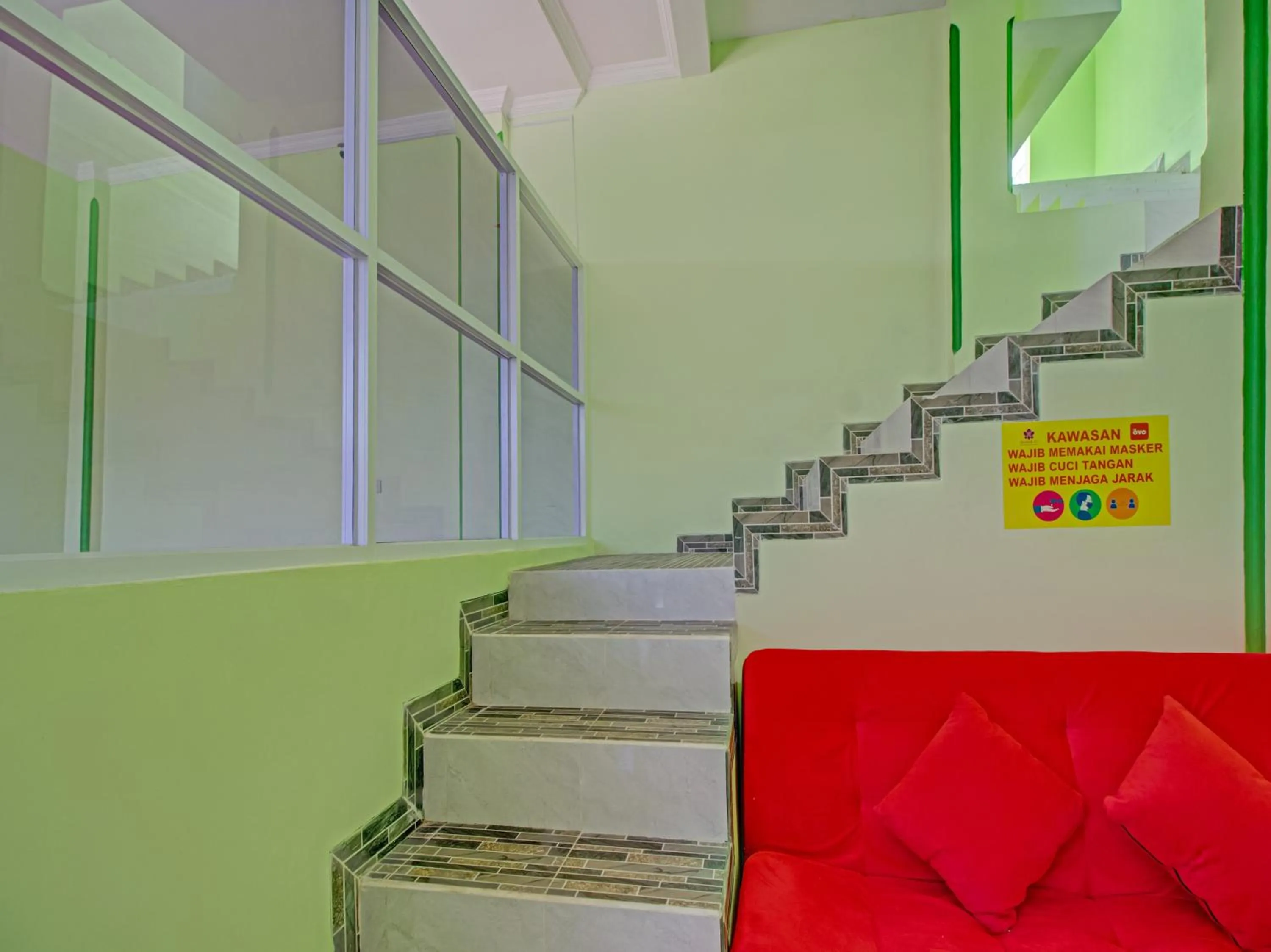 Floor plan in OYO 3774 Orchid 37 Syariah Guest House