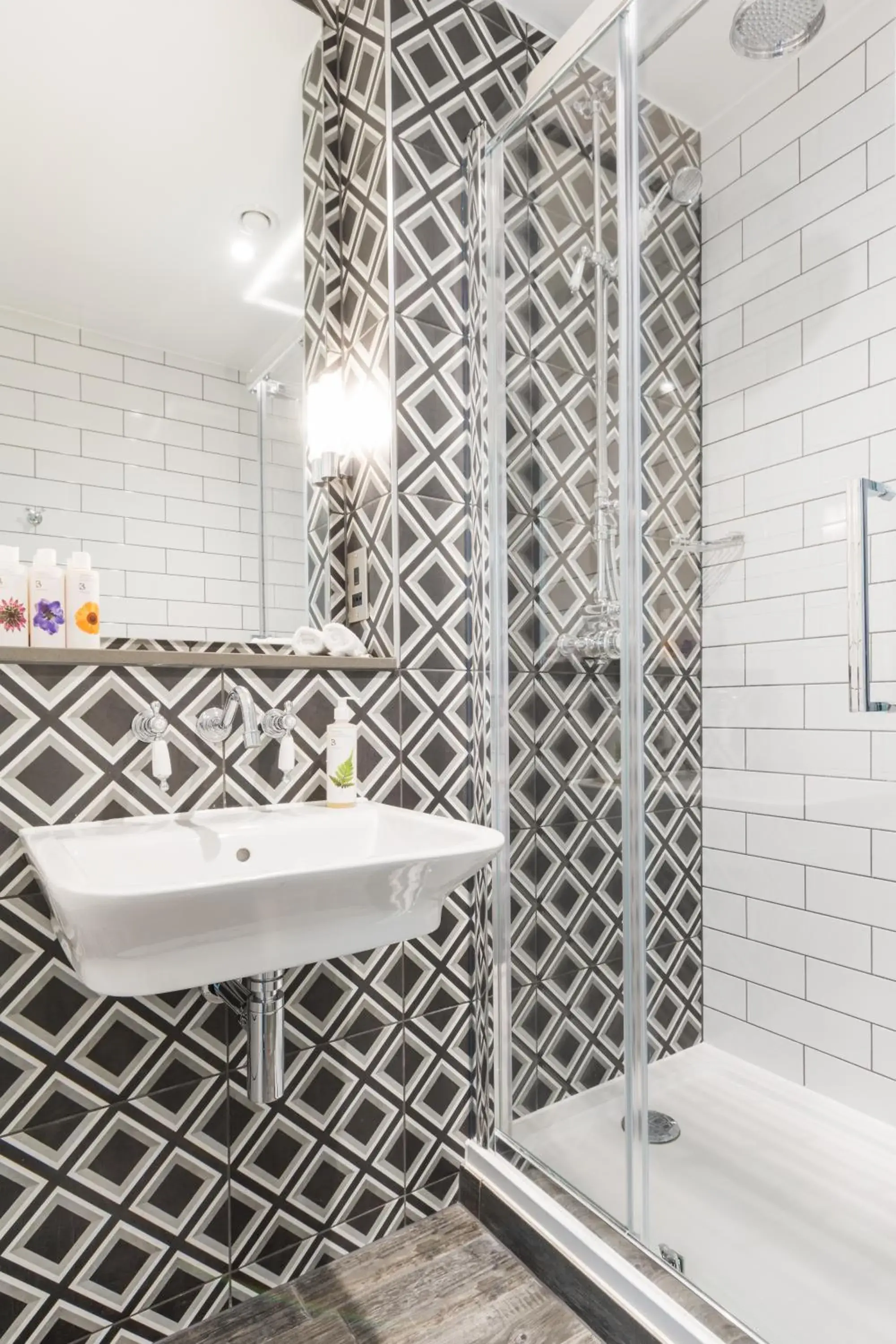 Shower, Bathroom in Hallgarth Manor House