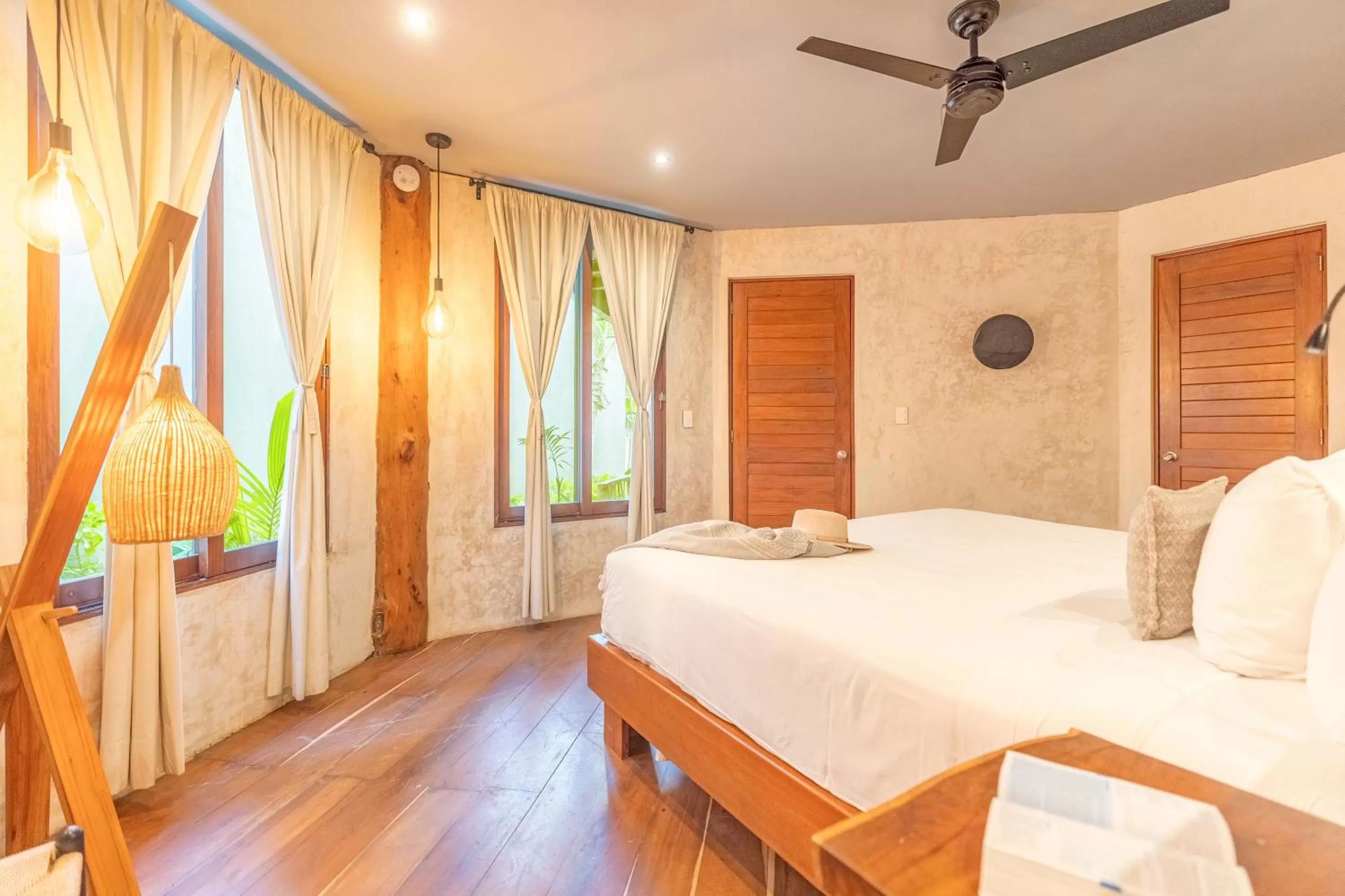 Bed in Casa Ganesh Tulum-Beachfront hotel by Ahau Collection