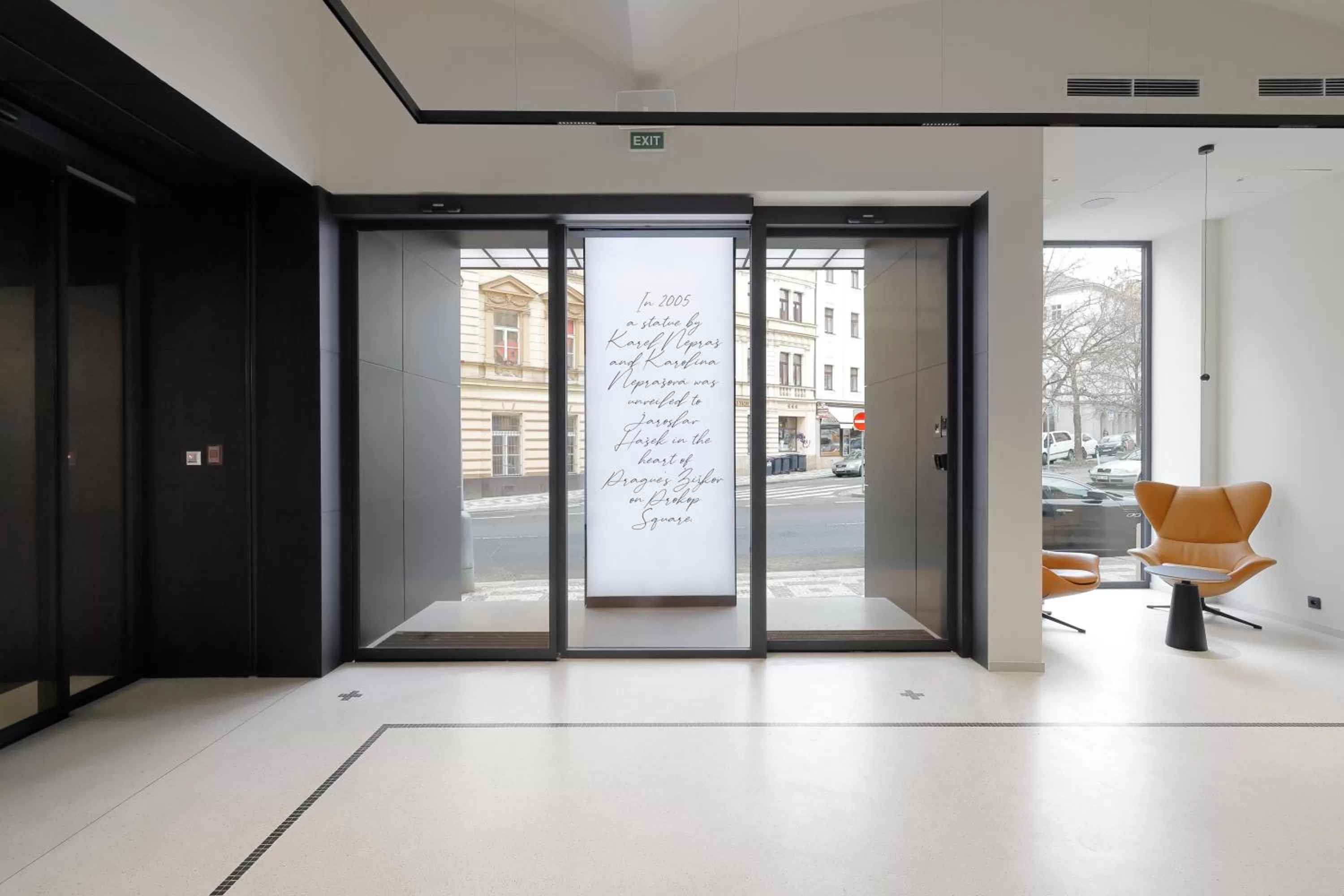 Property building in Hotel Prokop Square