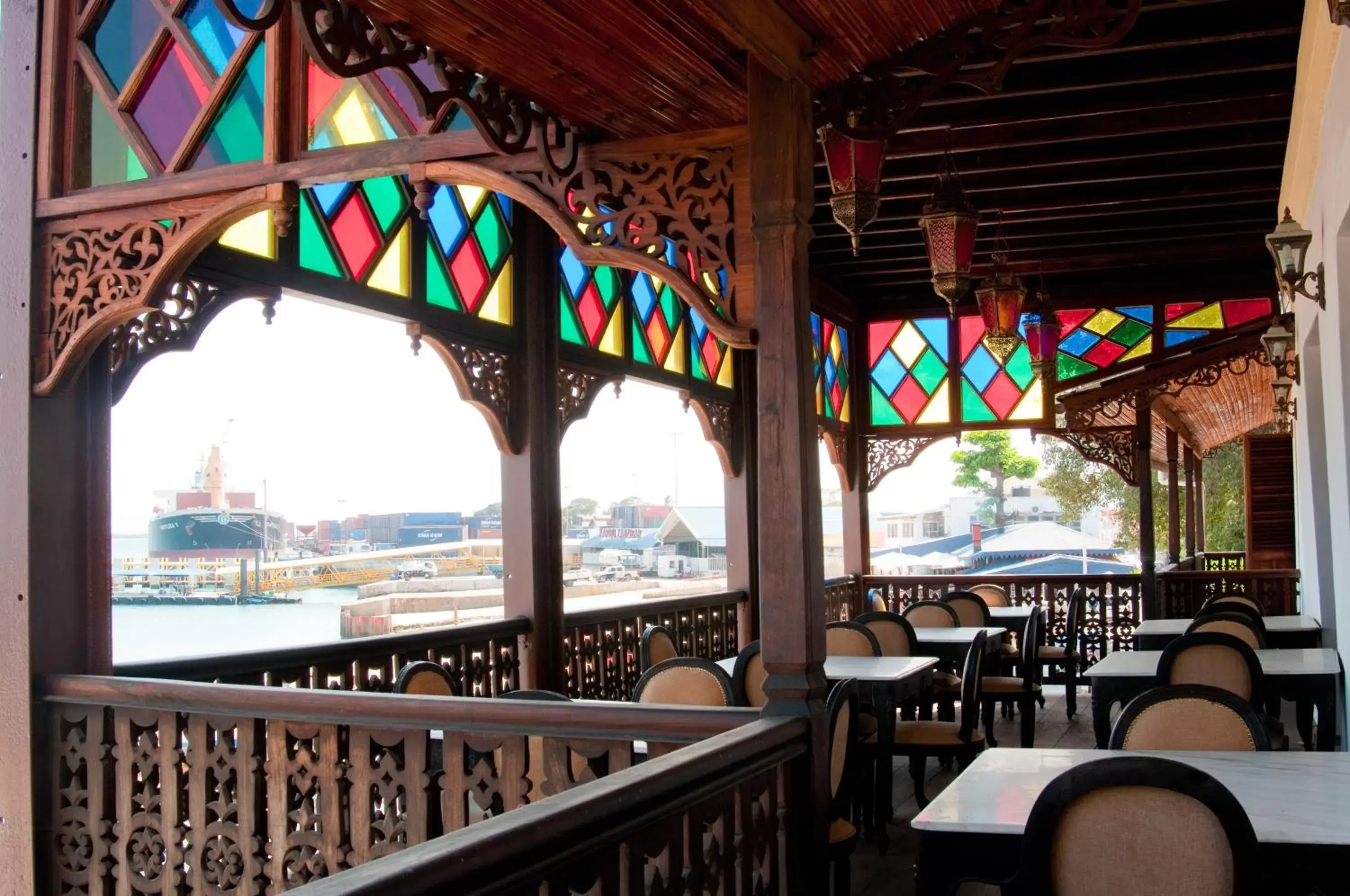 Restaurant/places to eat in Mizingani Seafront Hotel