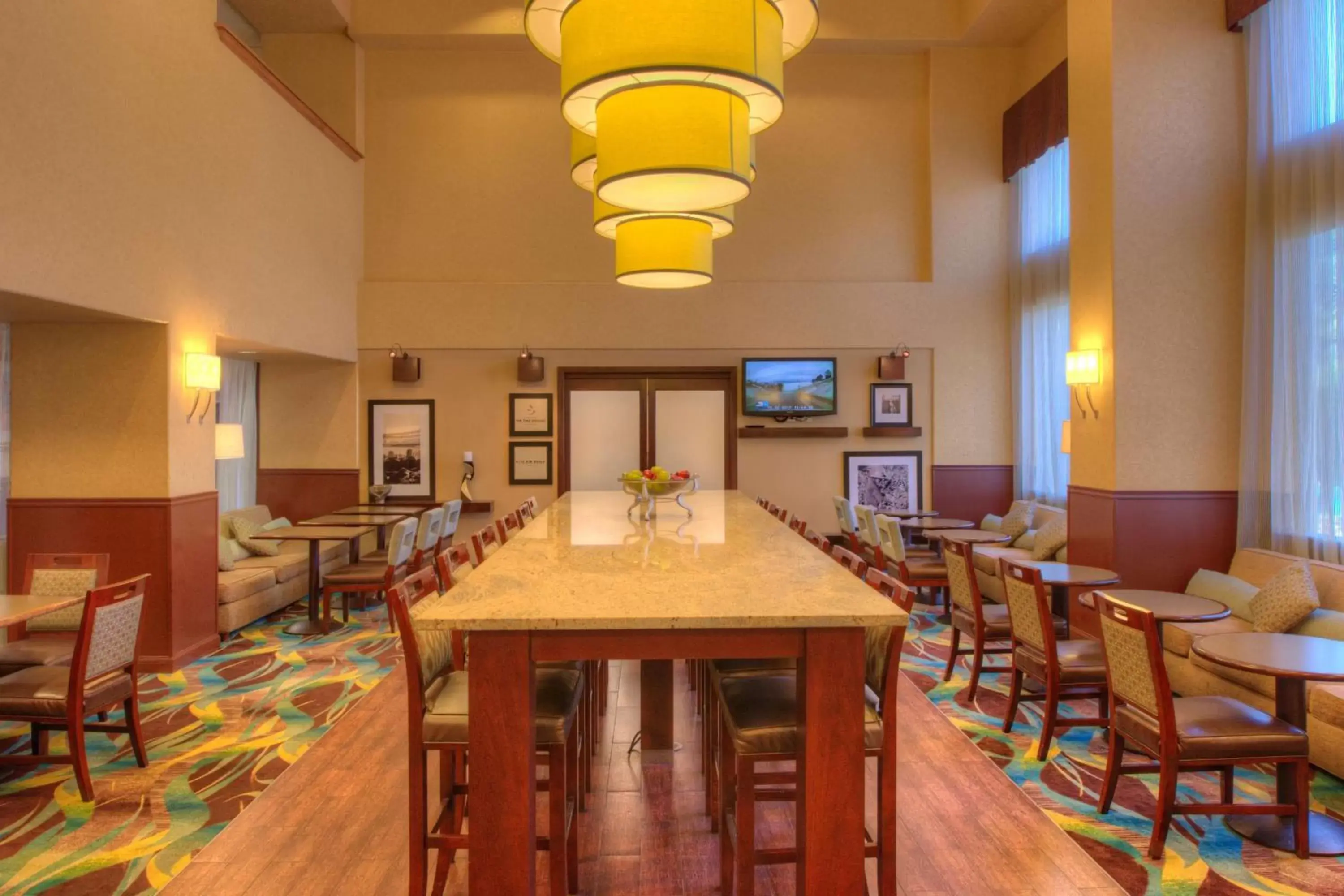 Lobby or reception in Hampton Inn & Suites Ontario Lobby or reception in Hampton Inn & Suites Ontario