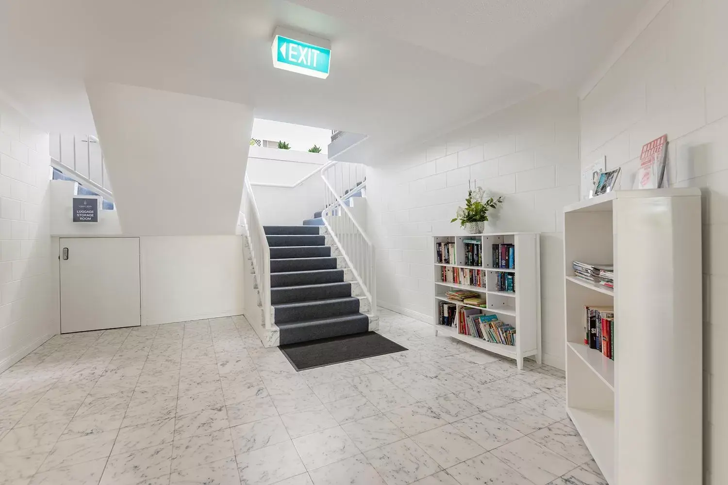 Library in Garrick House