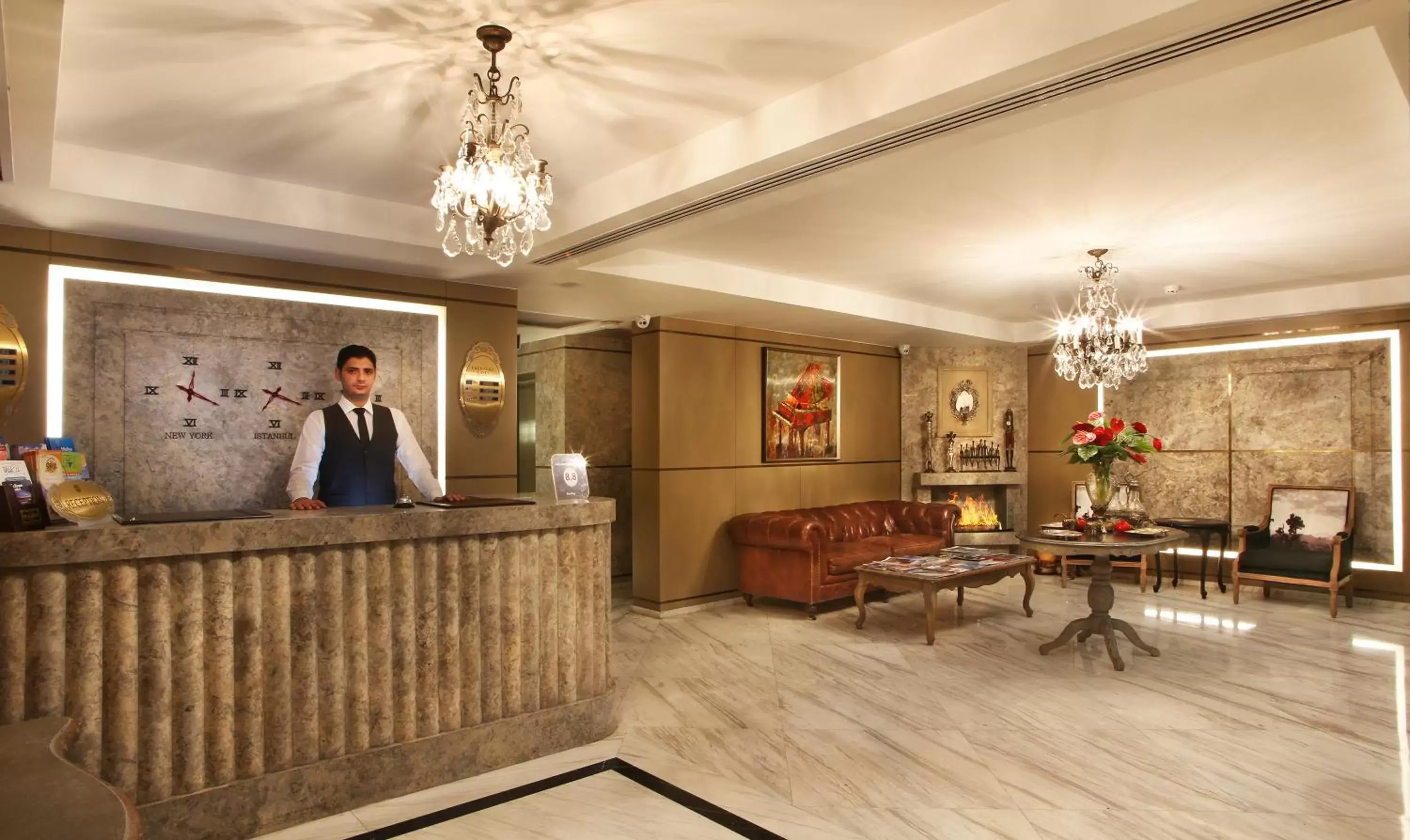 Lobby or reception in Berjer Boutique Hotel & Spa