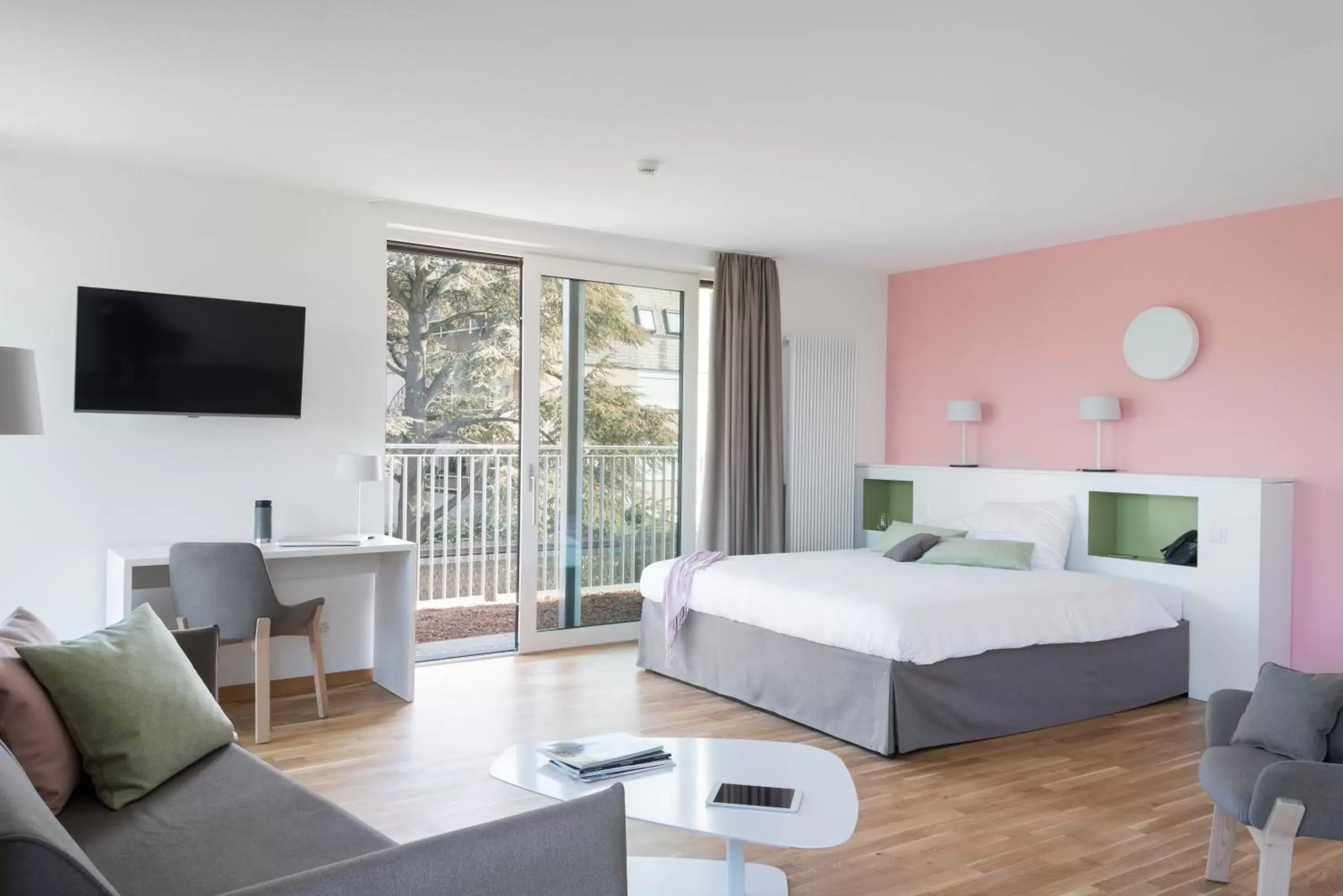 Bedroom in Hôtel des Patients