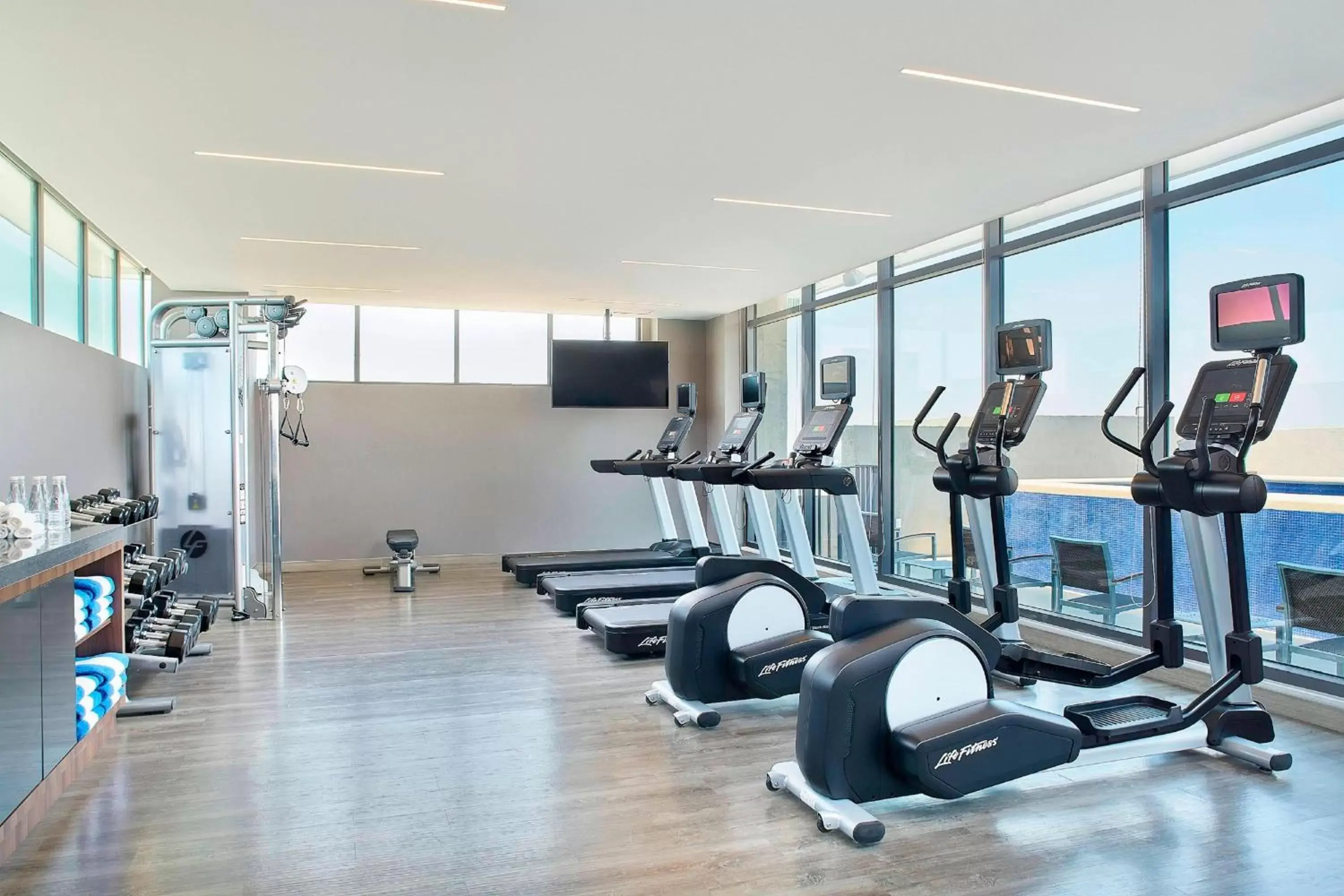Fitness centre/facilities, Fitness Center/Facilities in Fairfield Inn & Suites by Marriott Aguascalientes
