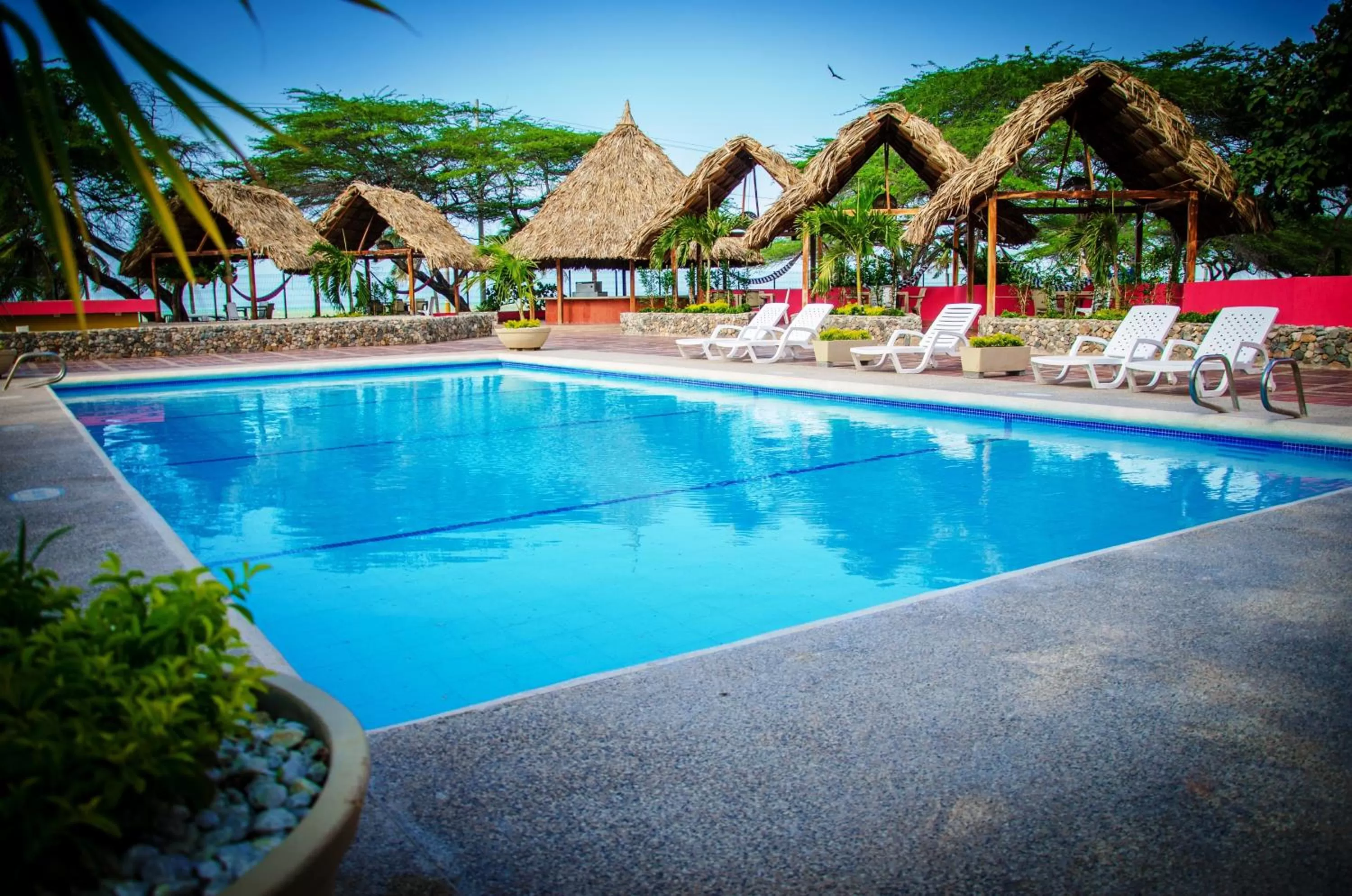 Swimming pool in Hotel Gimaura