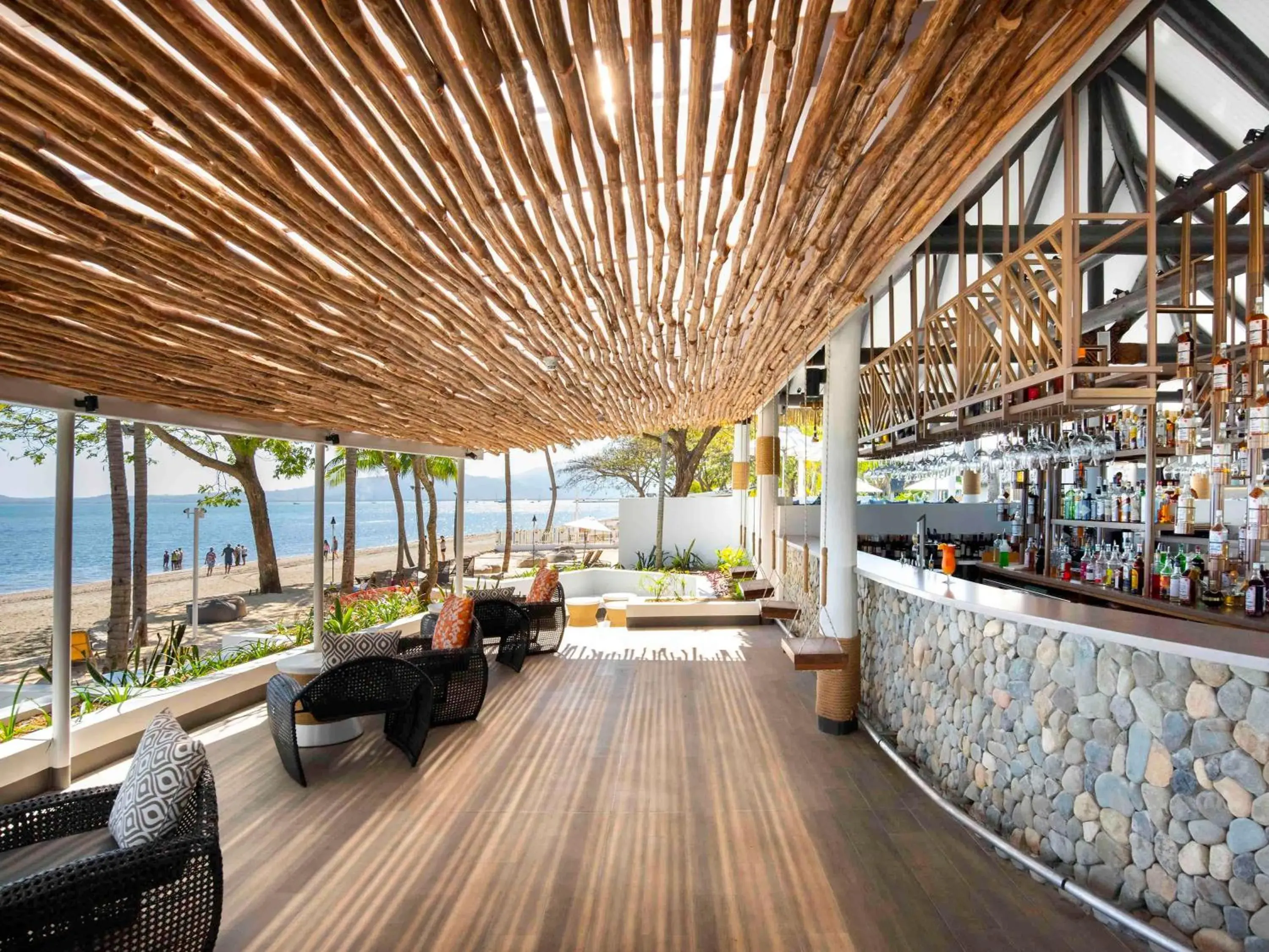 Lounge or bar, Restaurant/Places to Eat in Sofitel Fiji Resort & Spa