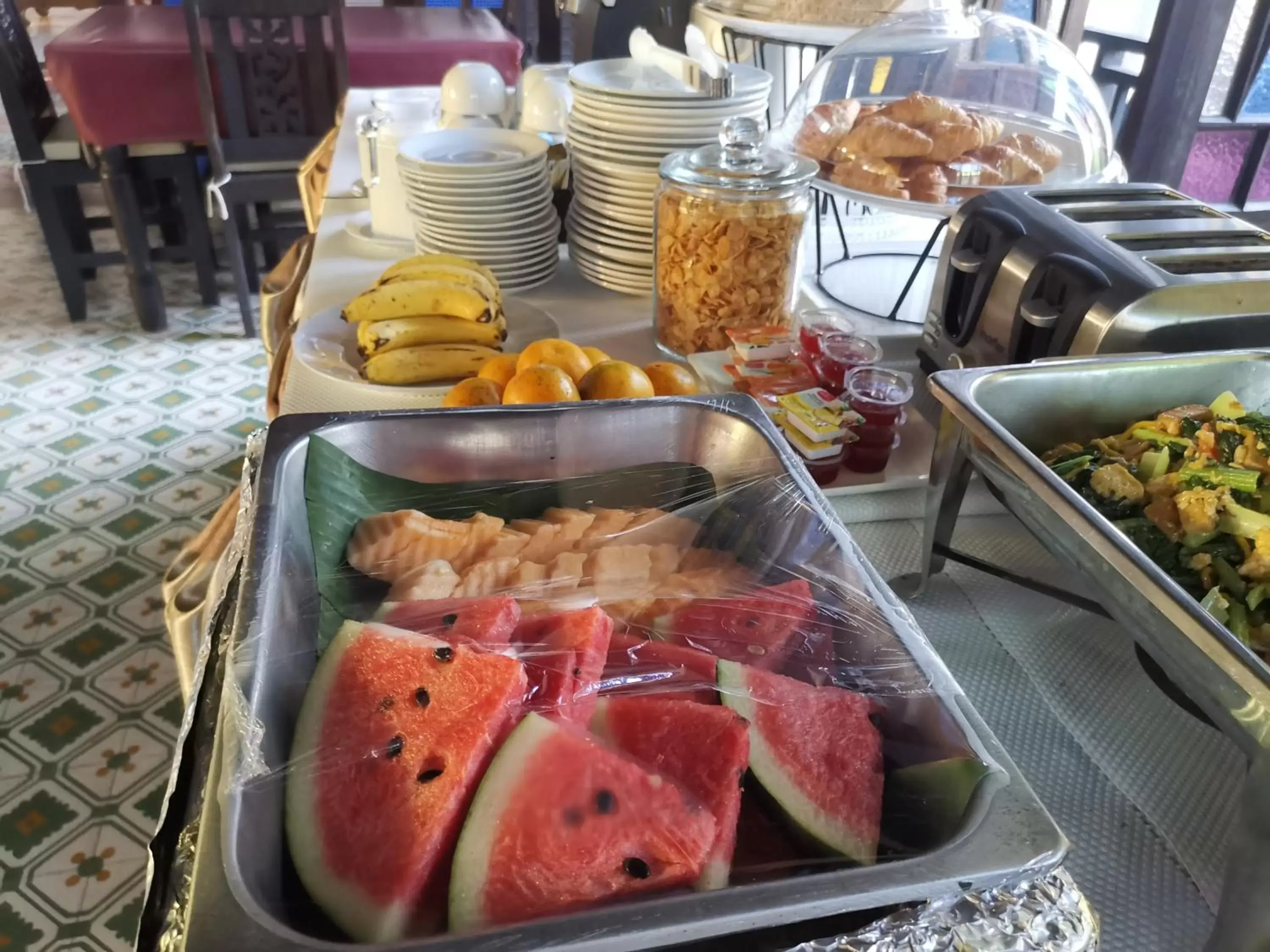 Breakfast, Food in Dee Andaman Hotel