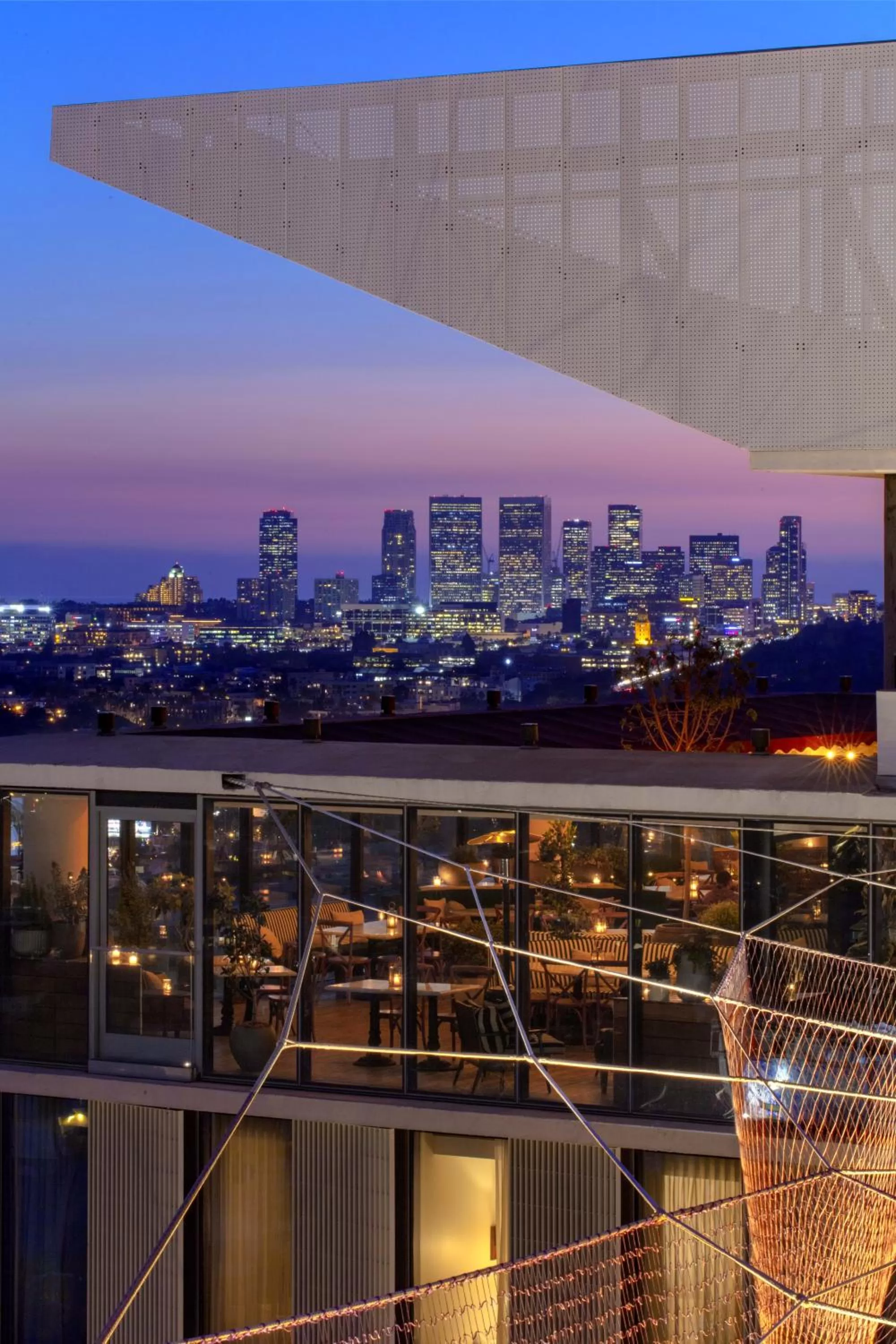 City view in 1 Hotel West Hollywood