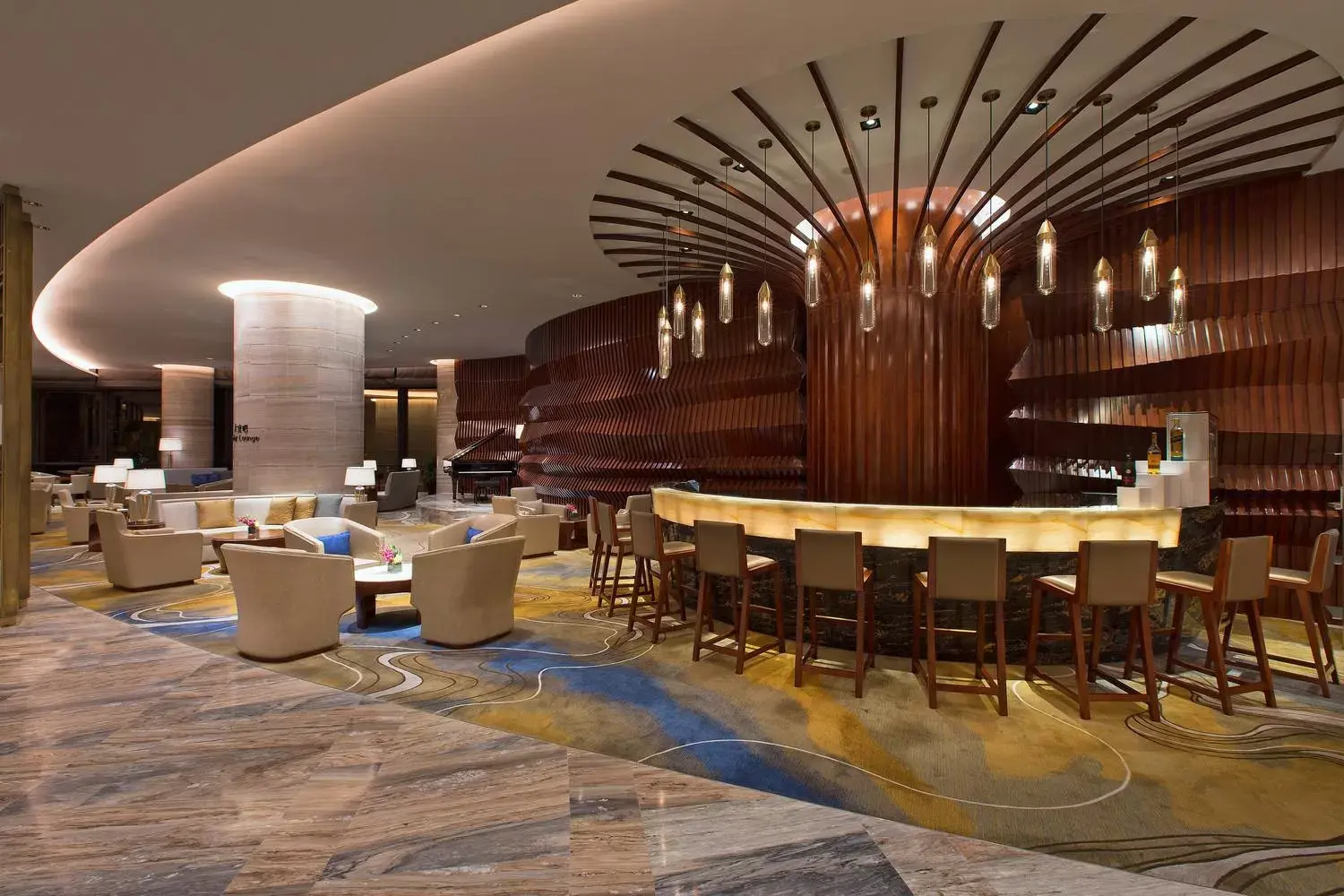 Lounge or bar, Lounge/Bar in Sheraton Zhanjiang Hotel