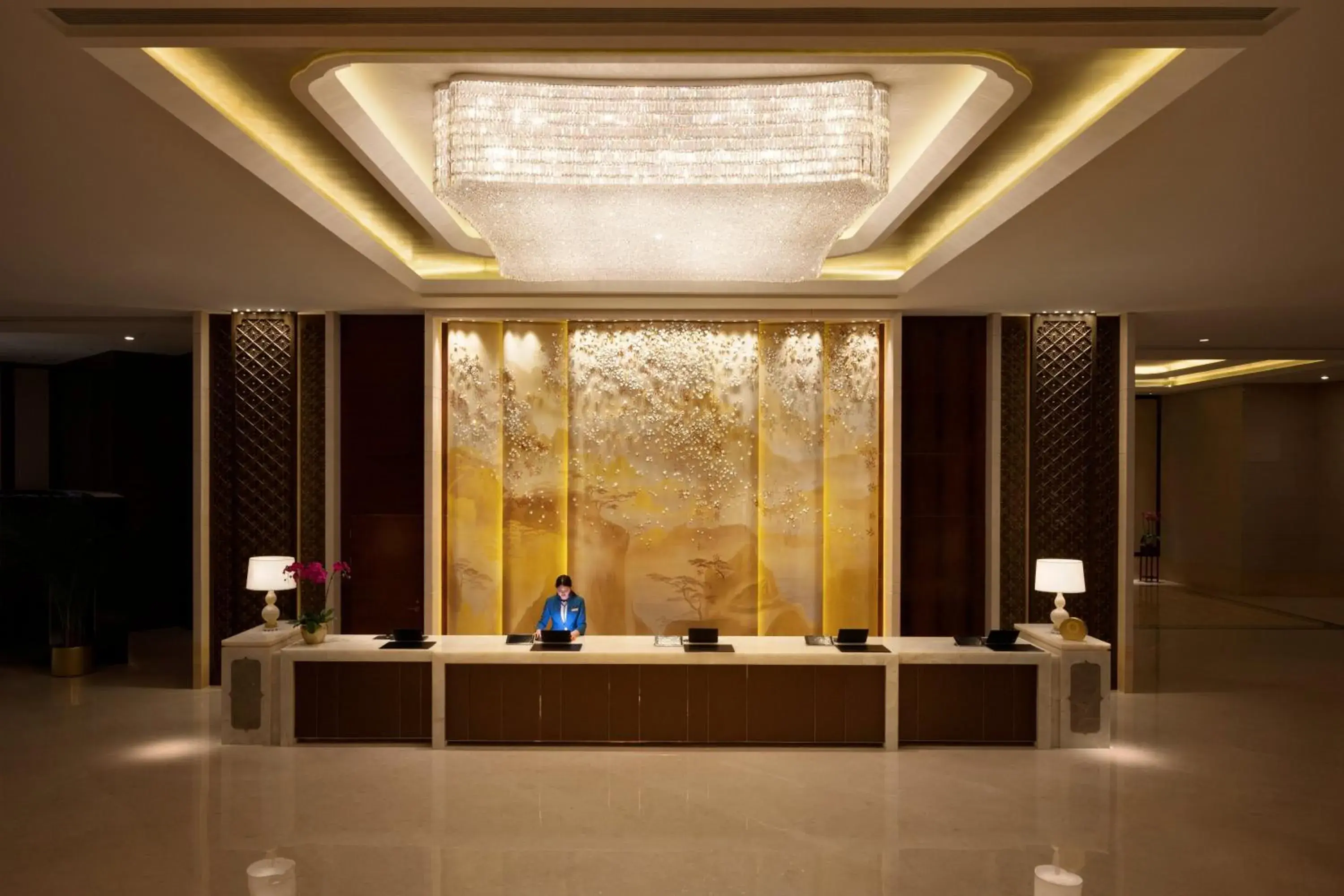 Lobby or reception, Lobby/Reception in Shangri-La Hefei