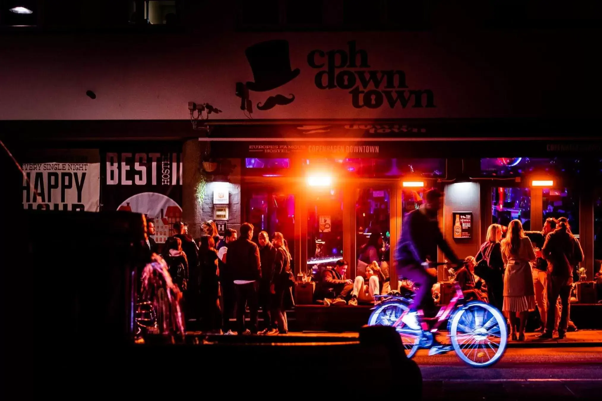 Facade/entrance in Copenhagen Downtown Hostel Facade/entrance in Copenhagen Downtown Hostel