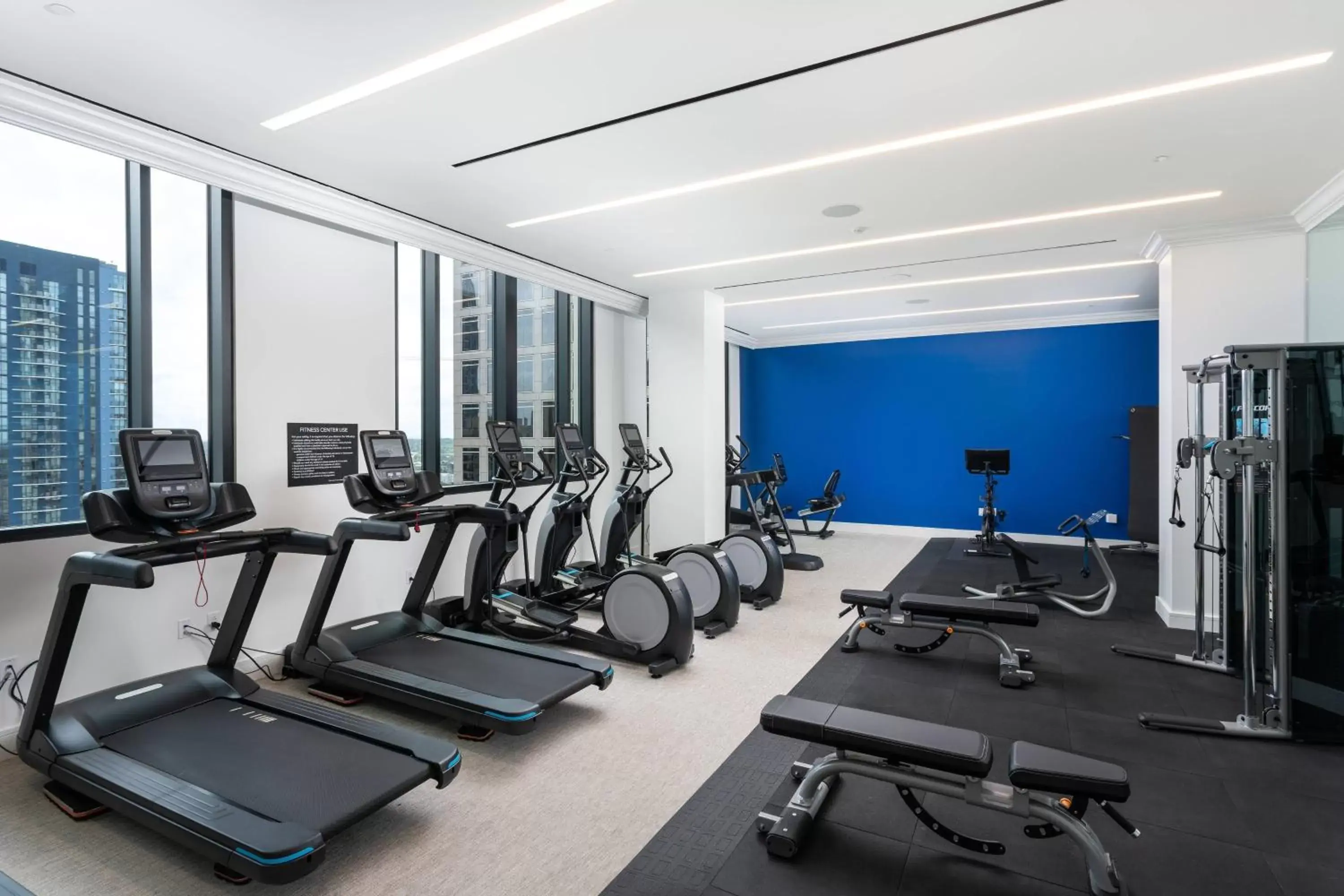 Fitness centre/facilities, Fitness Center/Facilities in Grand Bohemian Hotel Charlotte, Autograph Collection