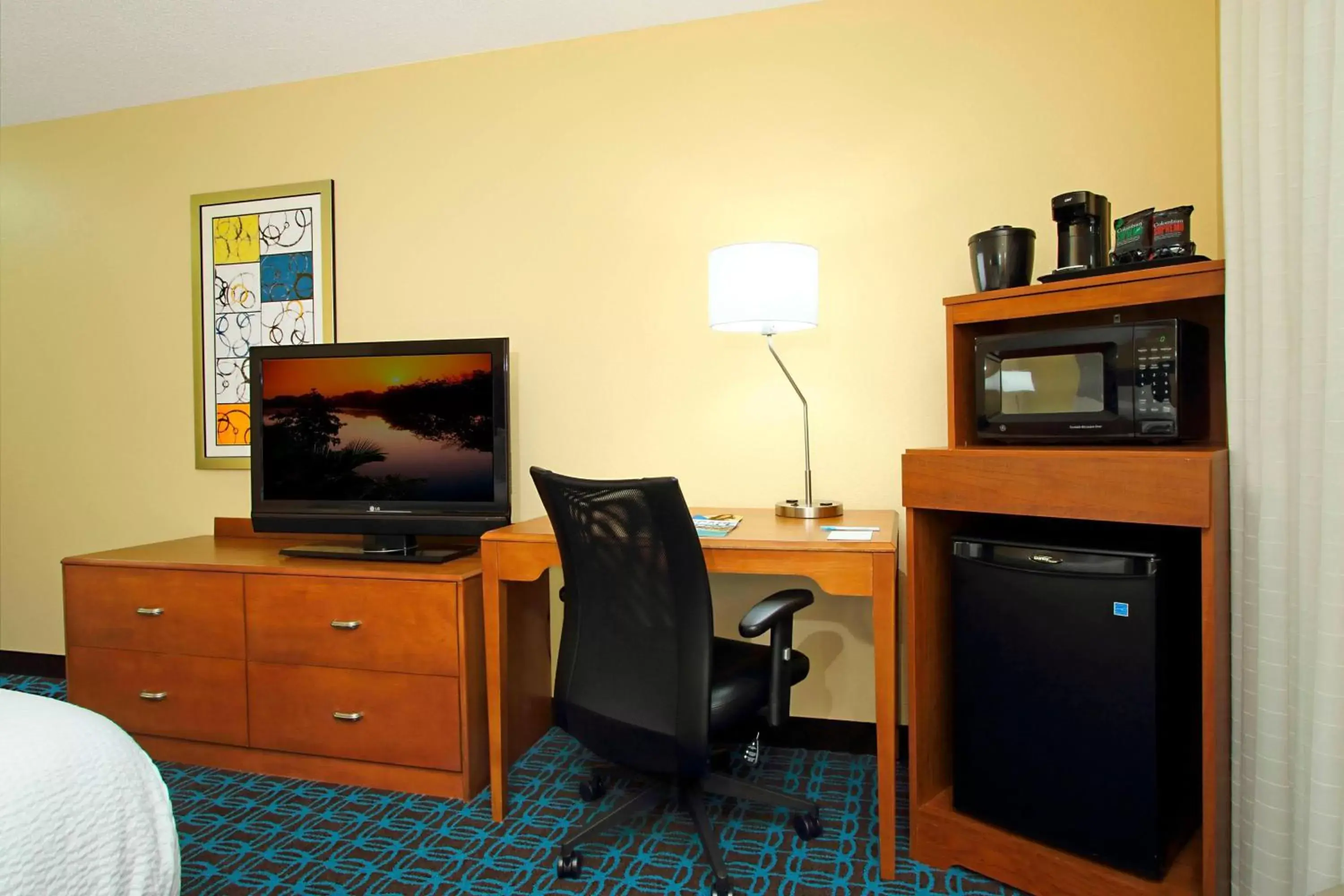Photo of the whole room, TV/Entertainment Center in Fairfield Inn & Suites Colorado Springs South
