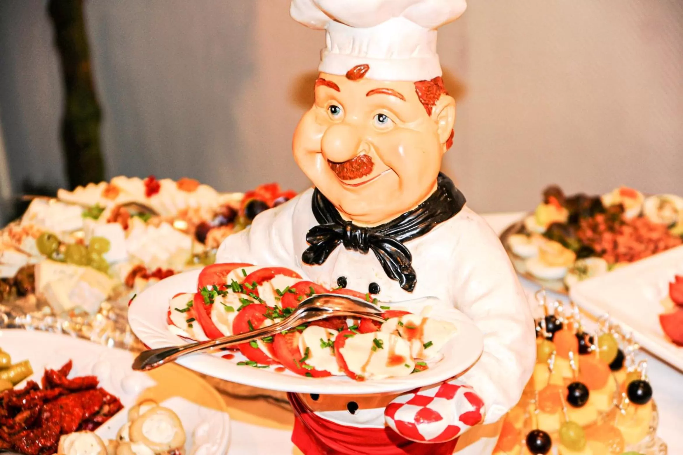 Food and drinks in Hotel-Restaurant Vier Linden