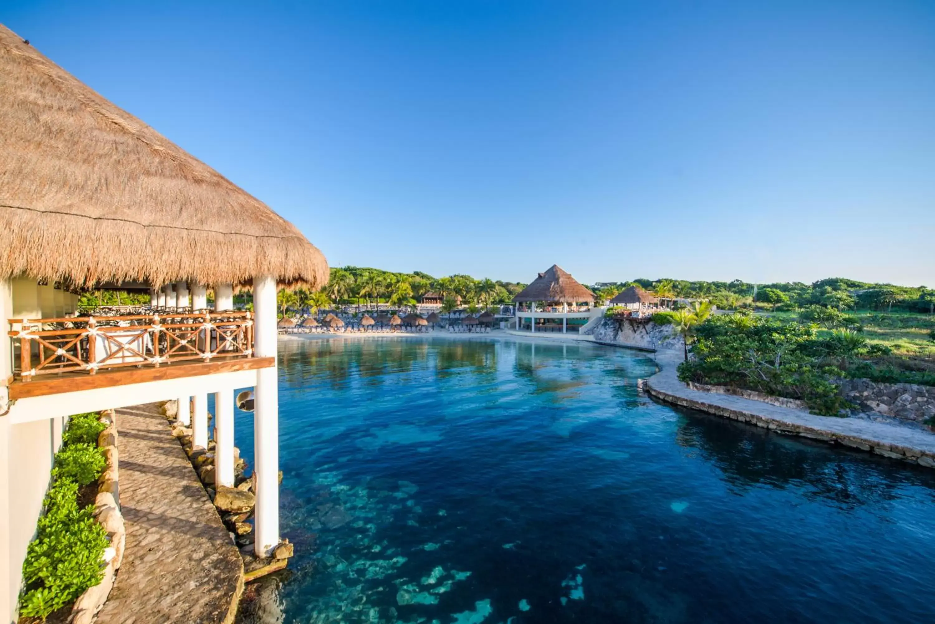 Restaurant/places to eat, Swimming Pool in Occidental at Xcaret Destination - All Inclusive