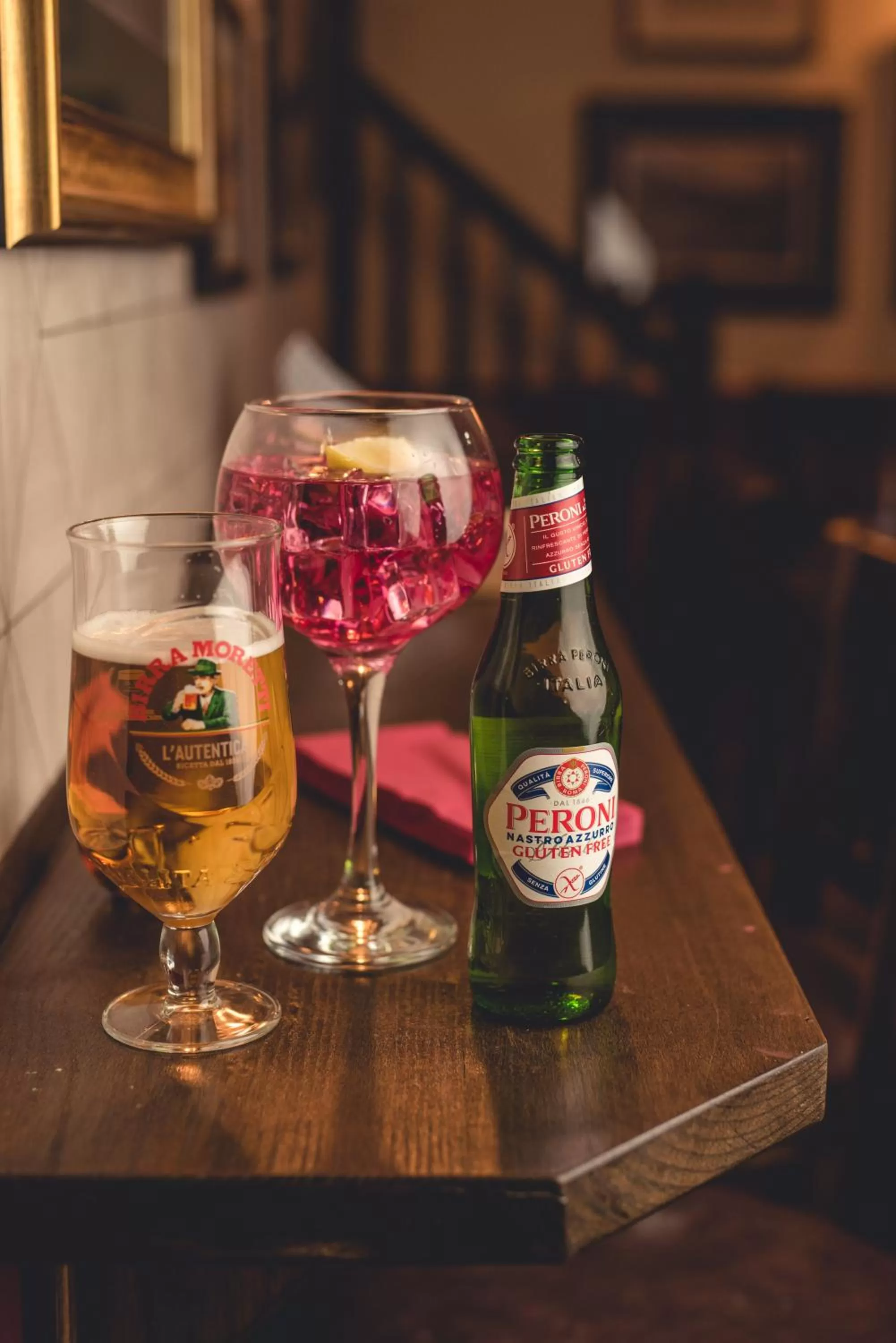 Food and drinks in Black Bull Hotel