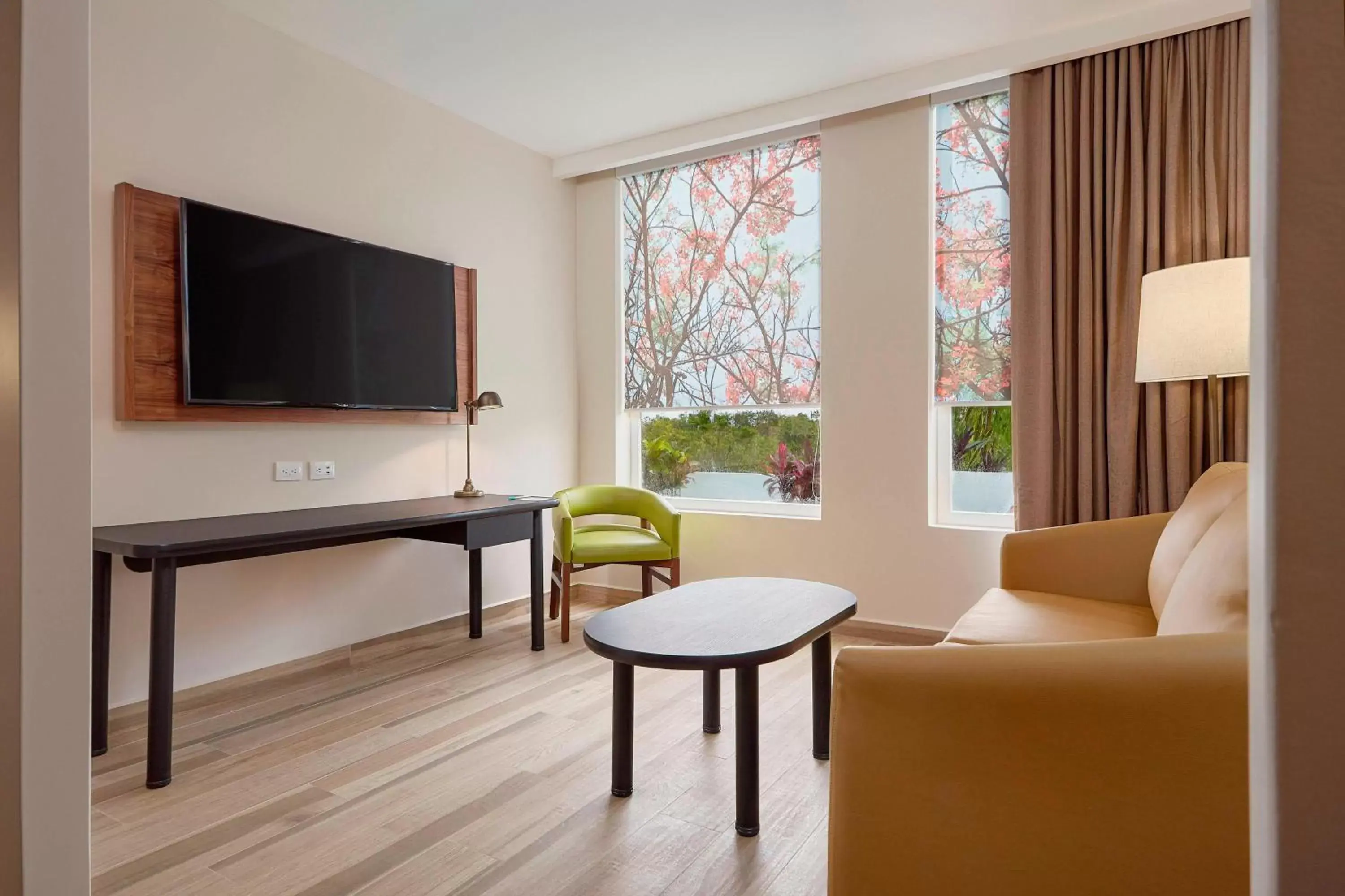 Photo of the whole room, Seating Area in Fairfield Inn & Suites by Marriott Cancun Airport