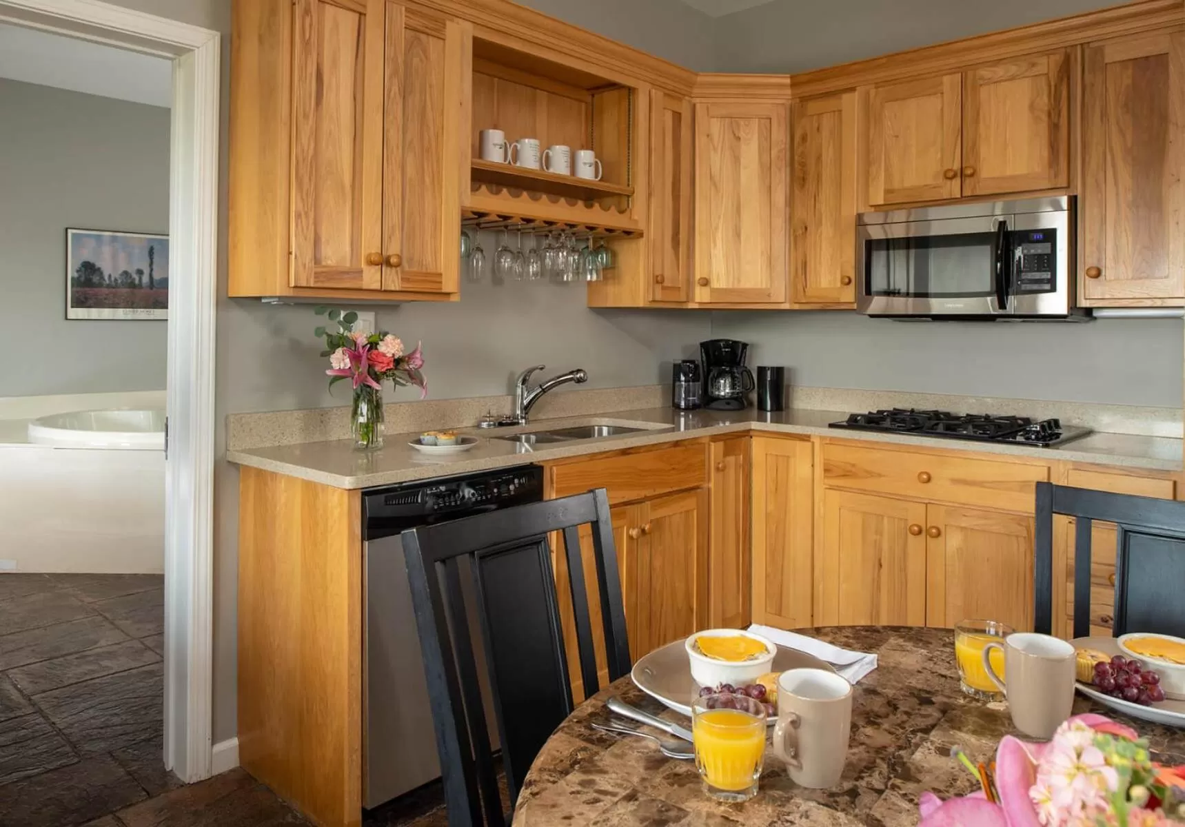 Kitchen or kitchenette in Hermann Hill